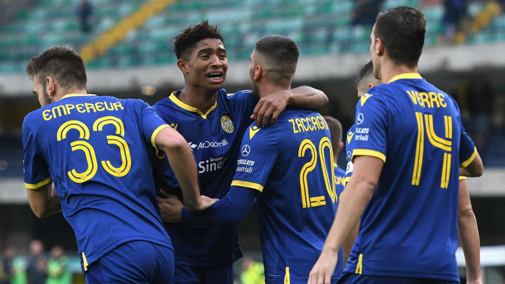 Salcedo celeb Verona Brescia