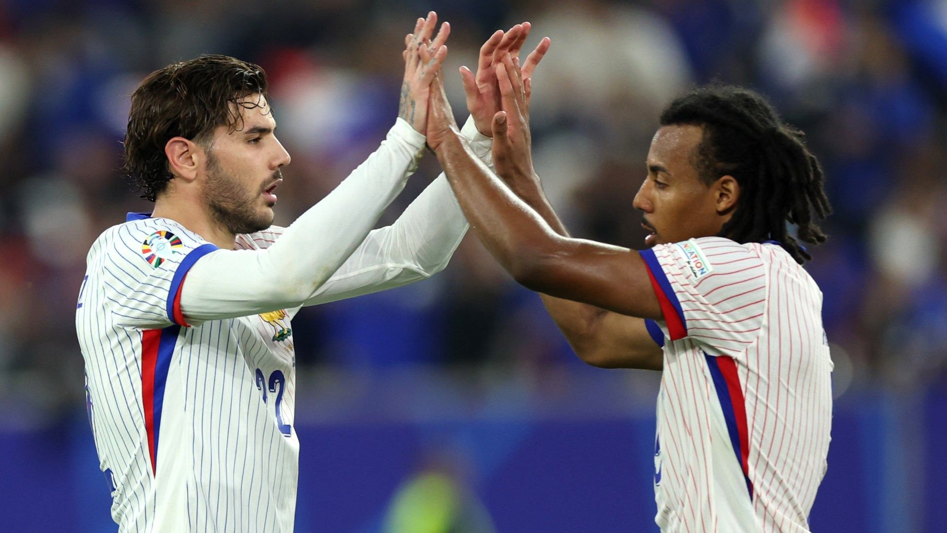 Theo Hernandez Kounde Austria Francia Euro 2024 