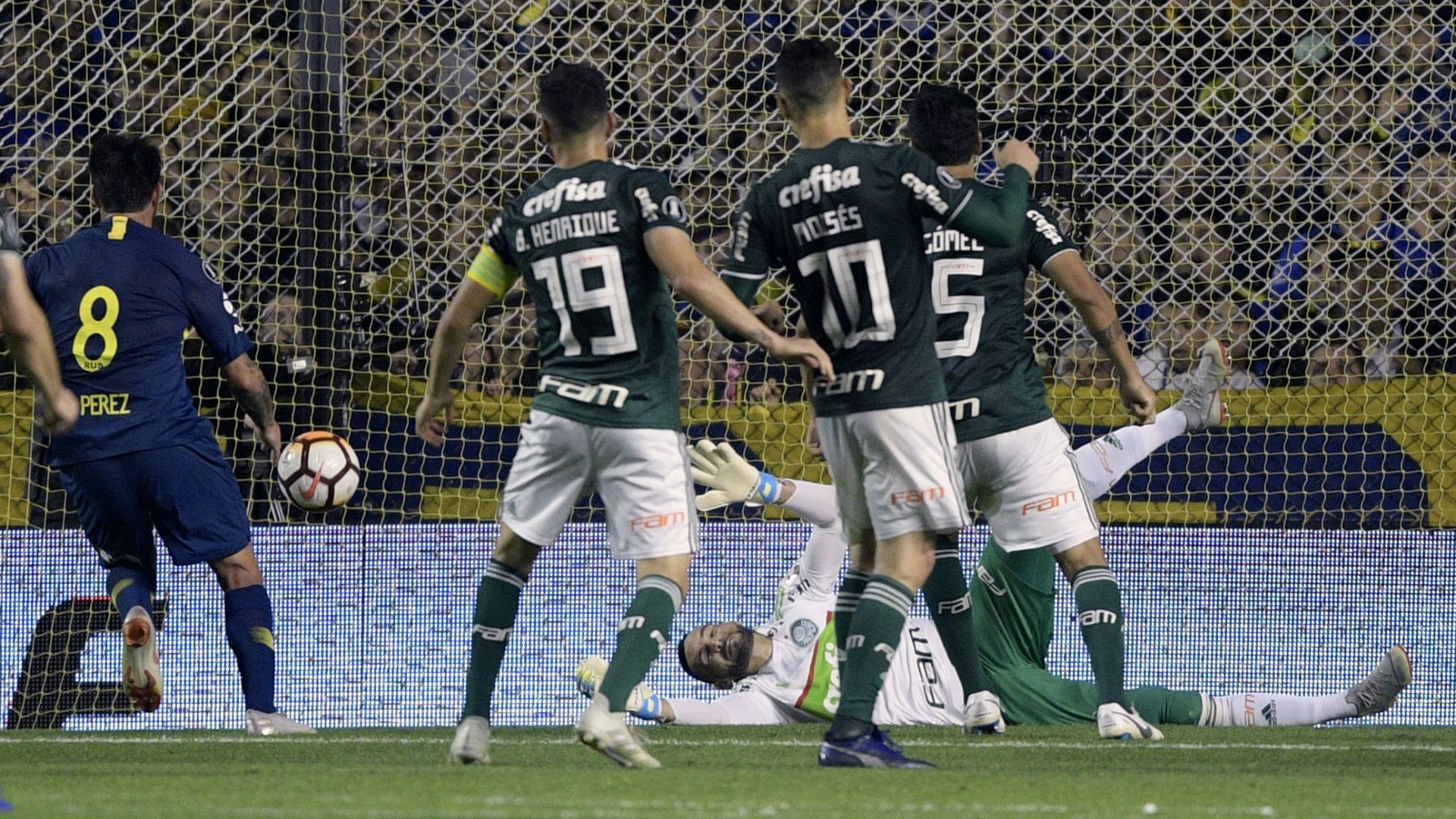 Gol Benedetto Boca Palmeiras Copa Libertadores Semifinal Ida 24102018