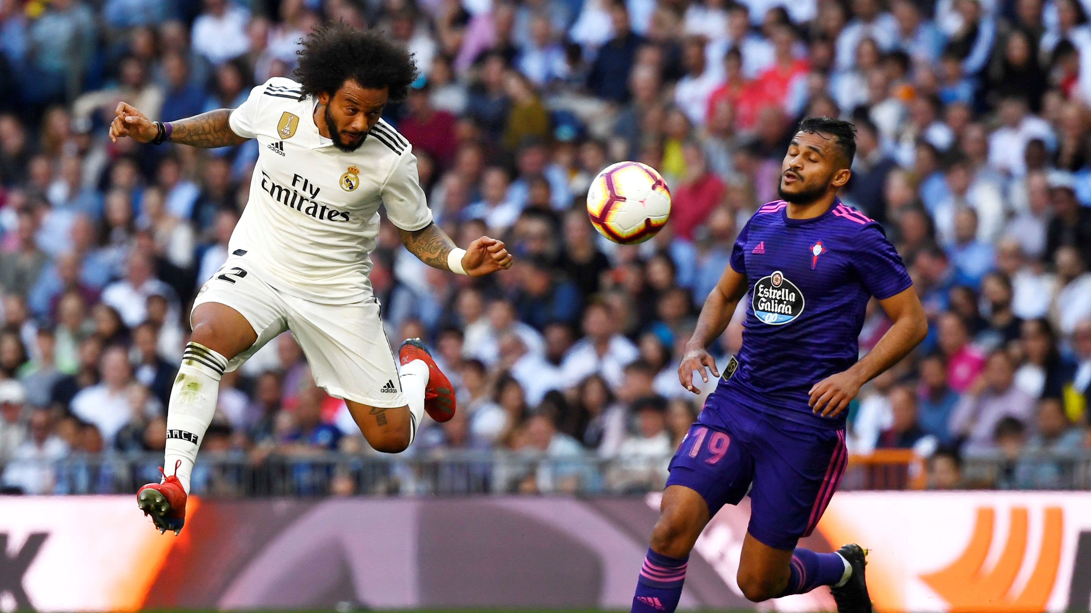 Marcelo Sofiane Boufal Real Madrid Celta LaLiga 16032019