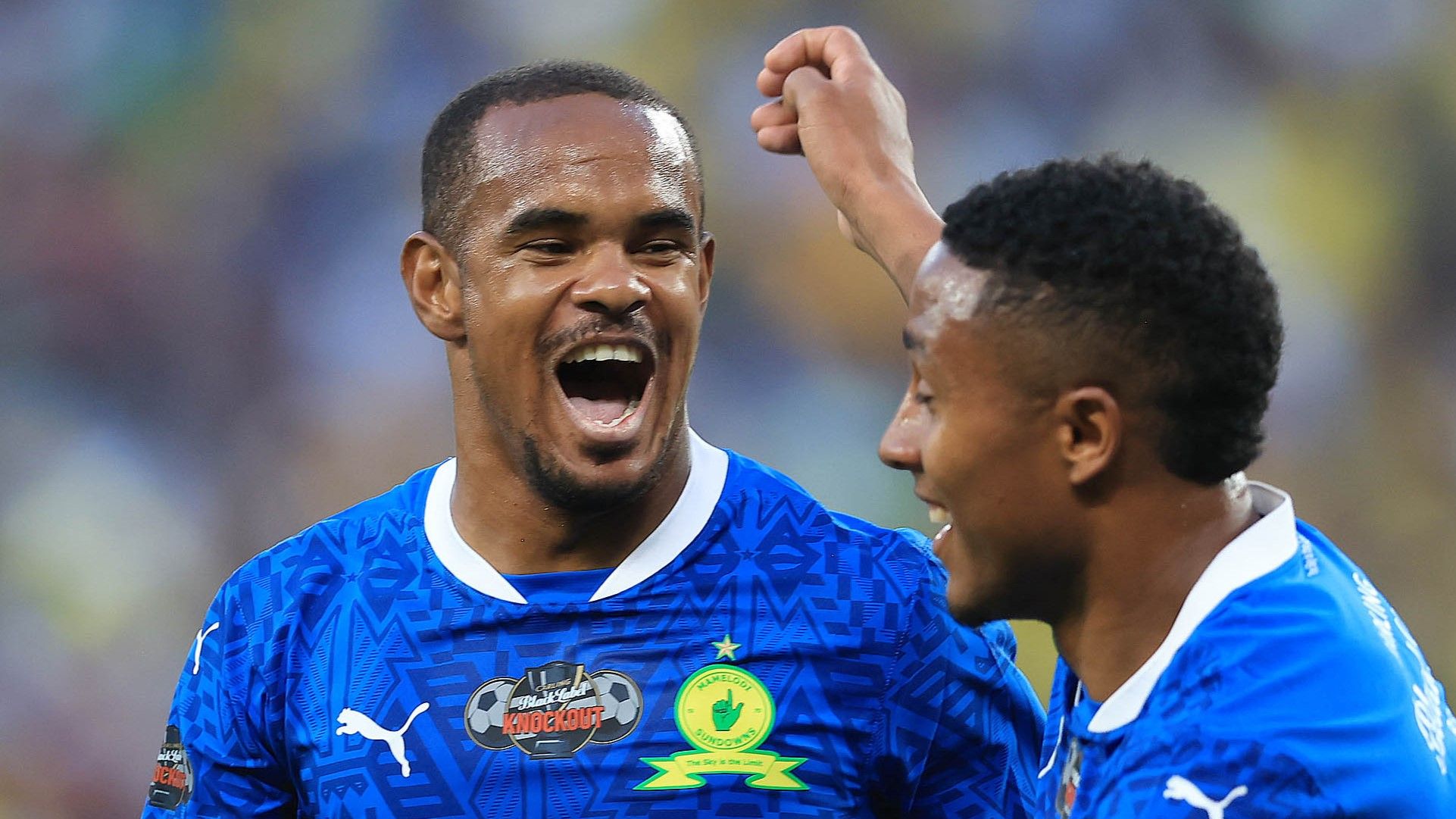 Iqraam Rayners and Lucas Ribeiro, Mamelodi Sundowns