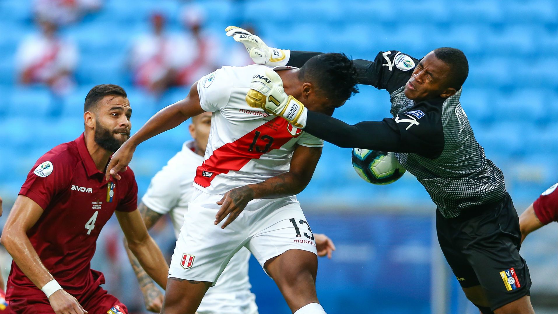 150619 Venezuela Perú Wuilker Faríñez Jhon Chancellor Renato Tapia
