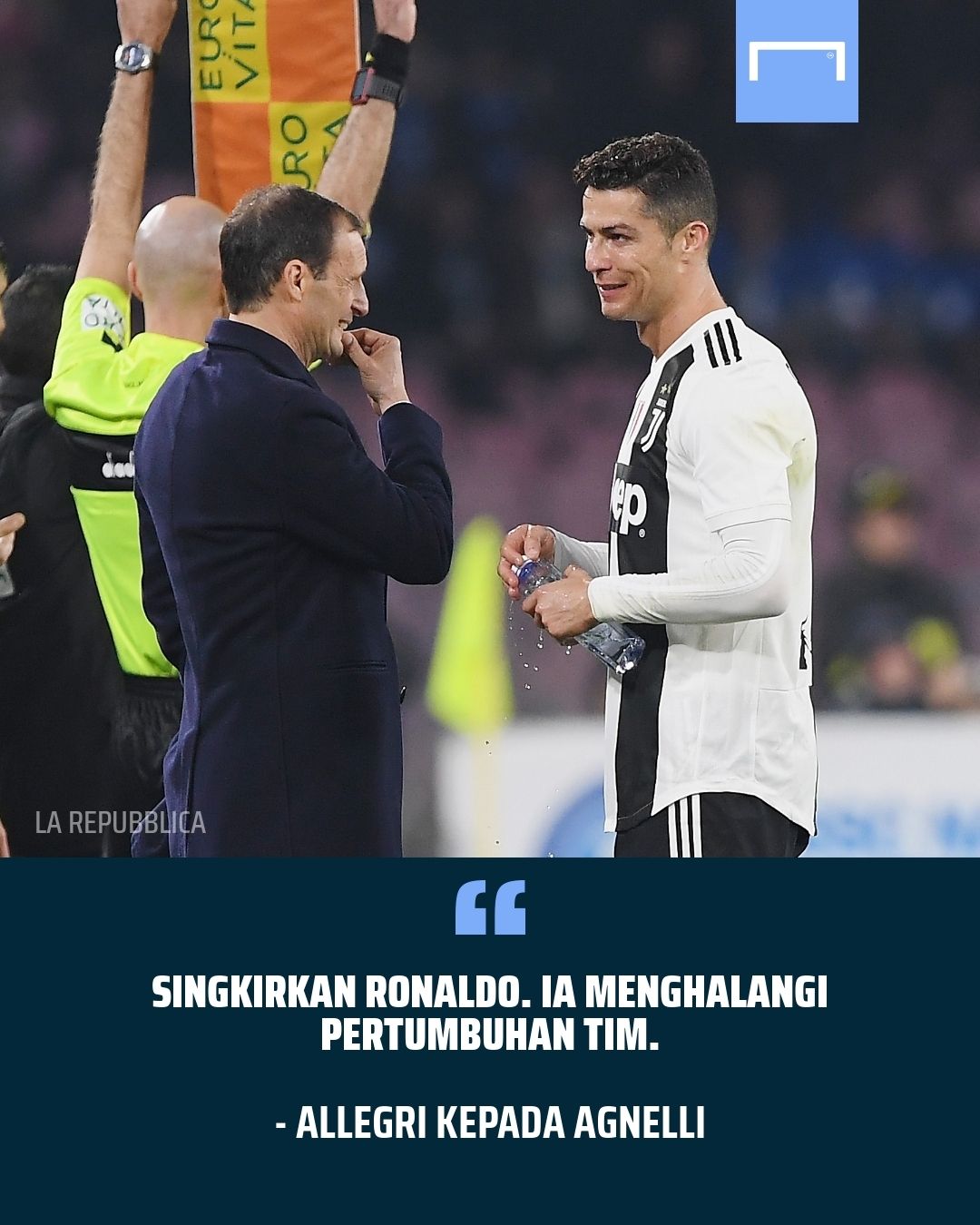 GFX Massimiliano Allegri Cristiano Ronaldo