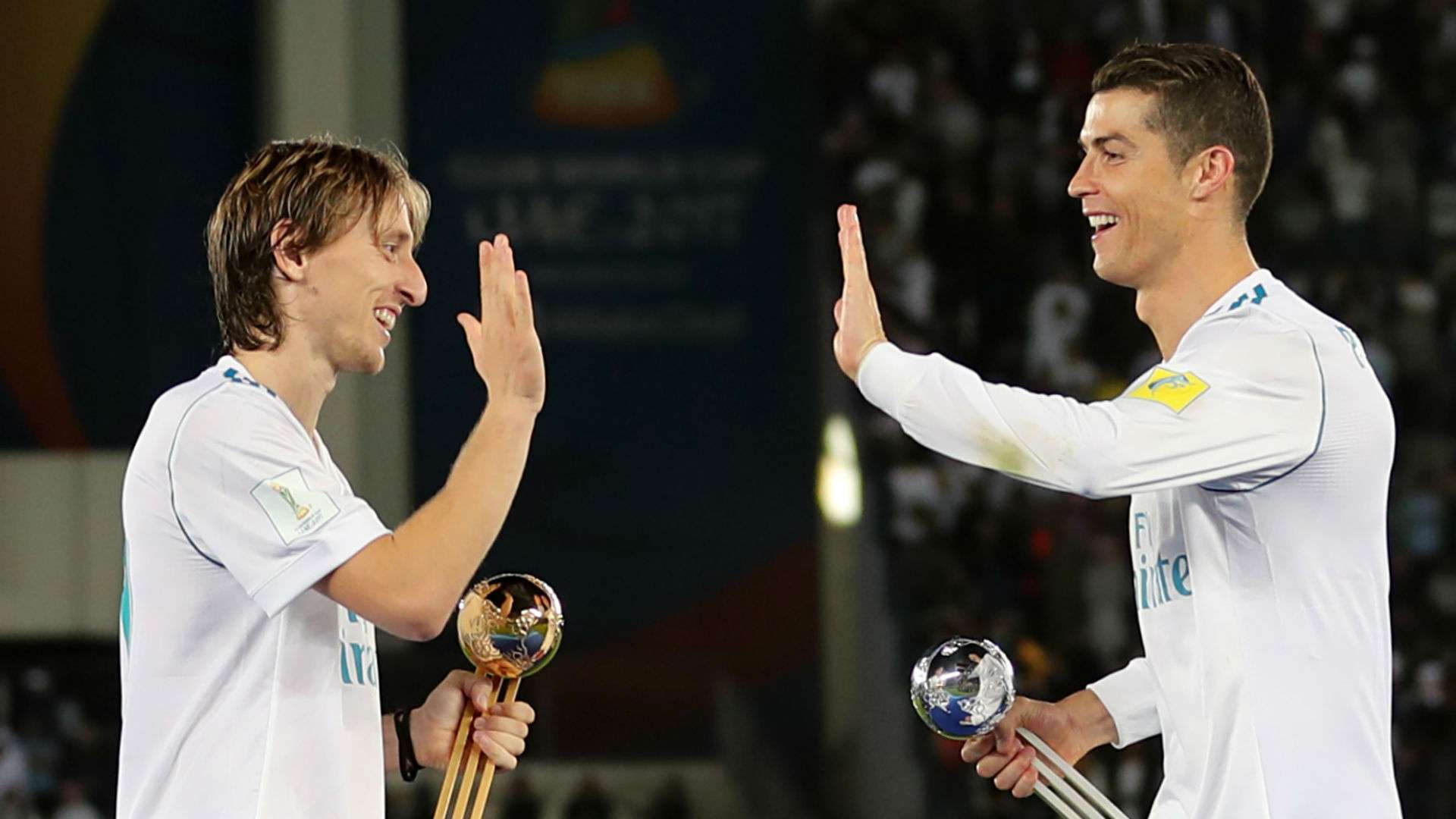 Luka Modric Cristiano Ronaldo Real Madrid