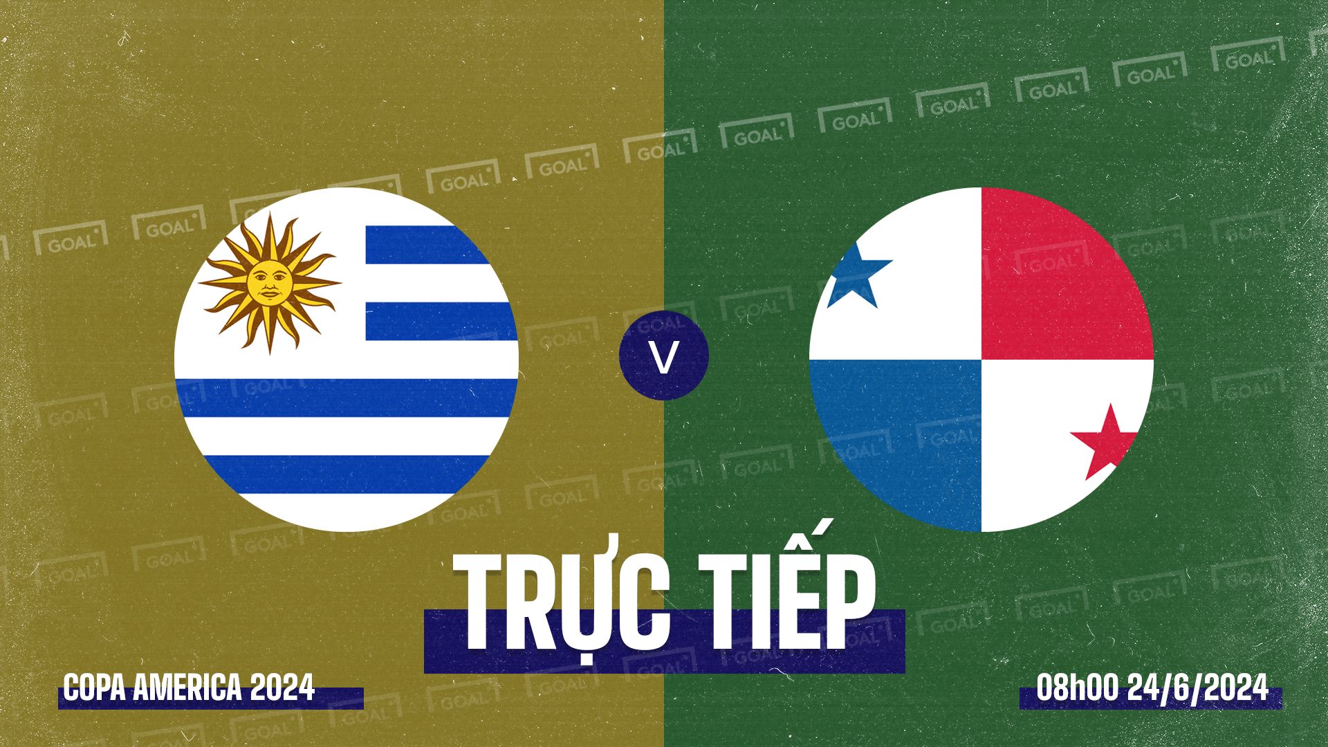 Uruguay vs Panama Copa America 2024 GFX