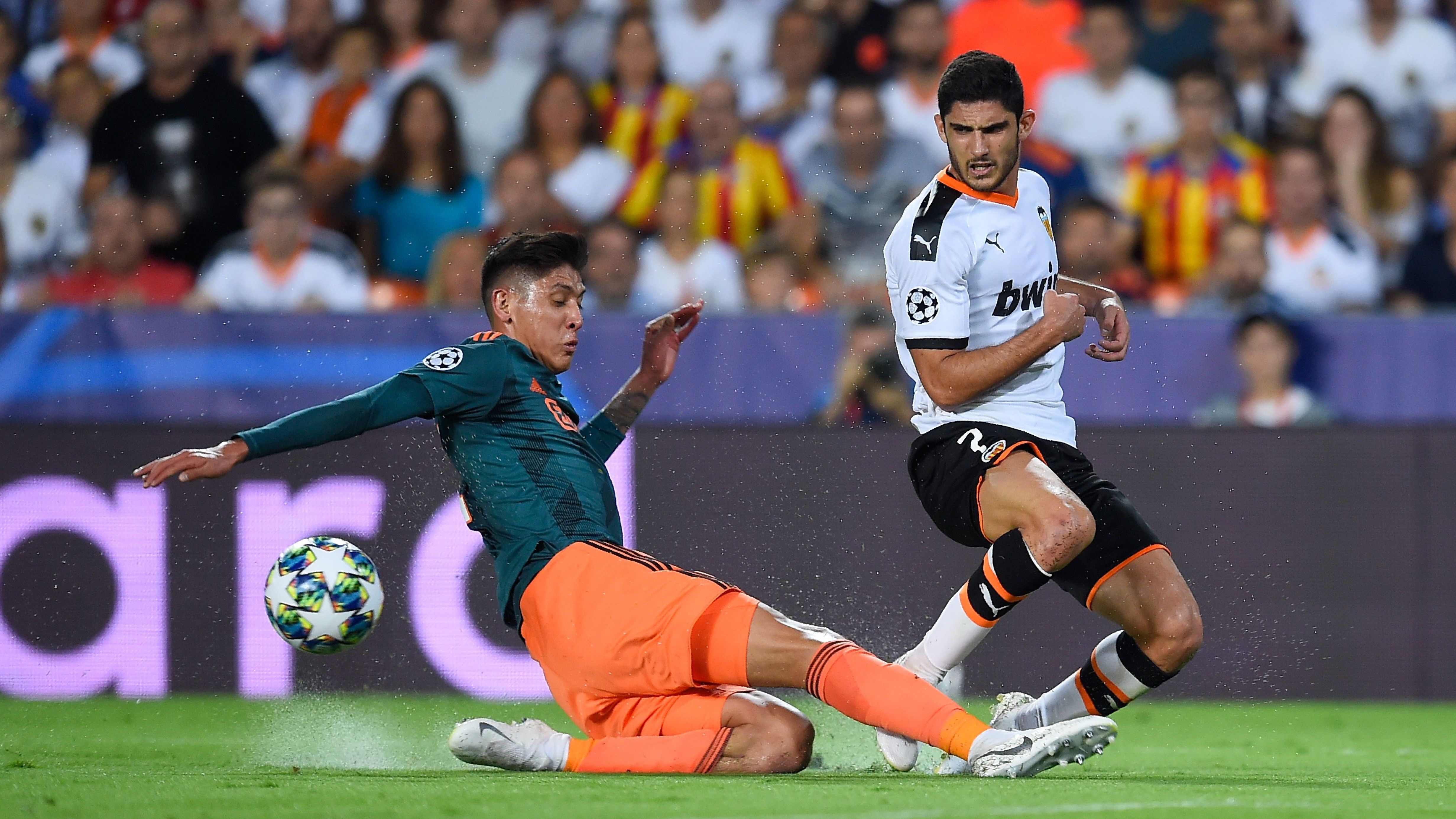 Edson Alvarez Gonçalo Guedes Valencia Ajax UCL 02102019