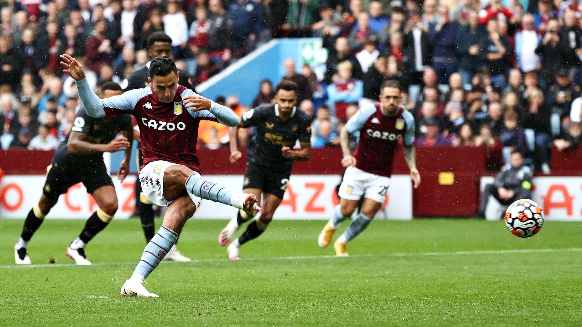 Anwar El Ghazi Aston Villa Newcastle 2021-22