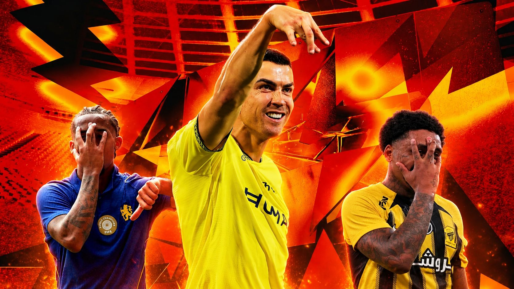 Cristiano Ronaldo Steven Bergwijn Joao Pedro Nassr (Goal Only)
