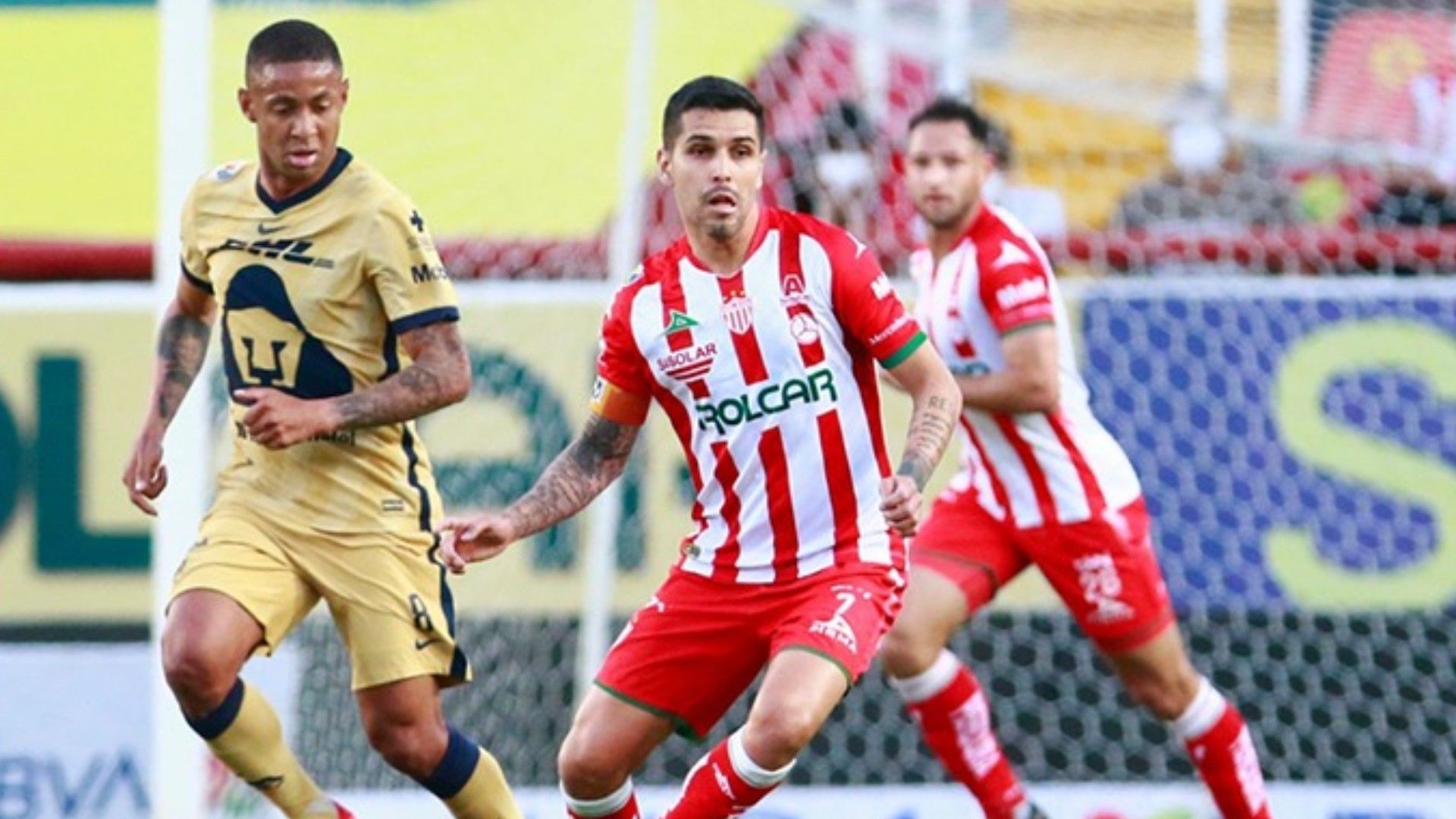 David Cabrera Gabriel Torres Necaxa Pumas Guardianes 2021