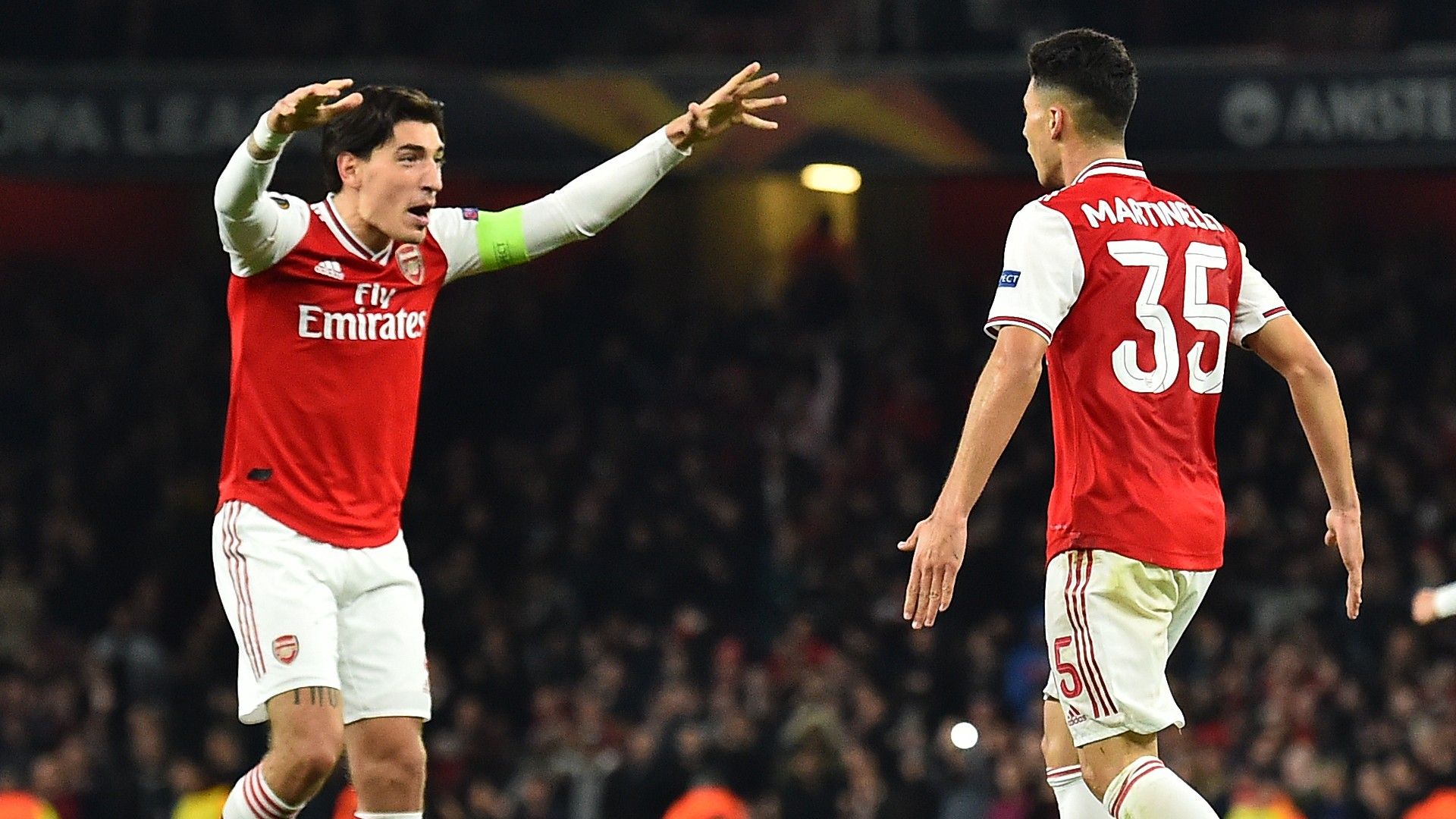Hector Bellerin Gabriel Martinelli Arsenal