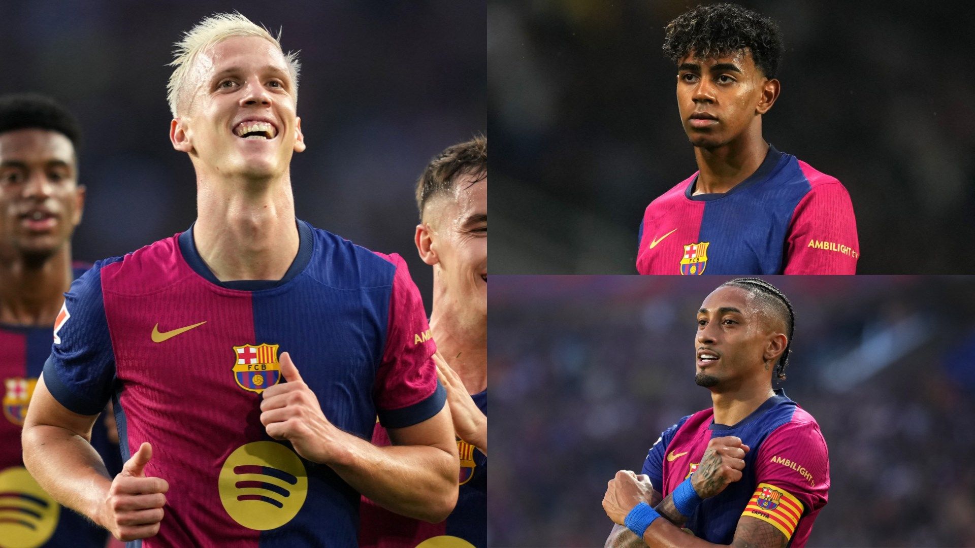 Barcelona vs Espanyol player ratings: Dani Olmo scores twice and Lamine Yamal excels again as La Liga leaders enjoy derby fun