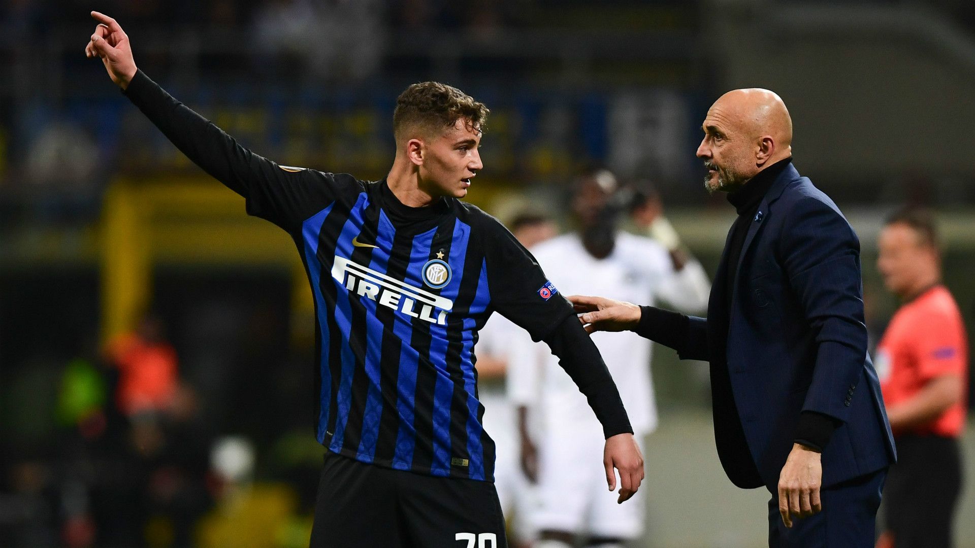 Sebastiano Esposito Luciano Spalletti Inter