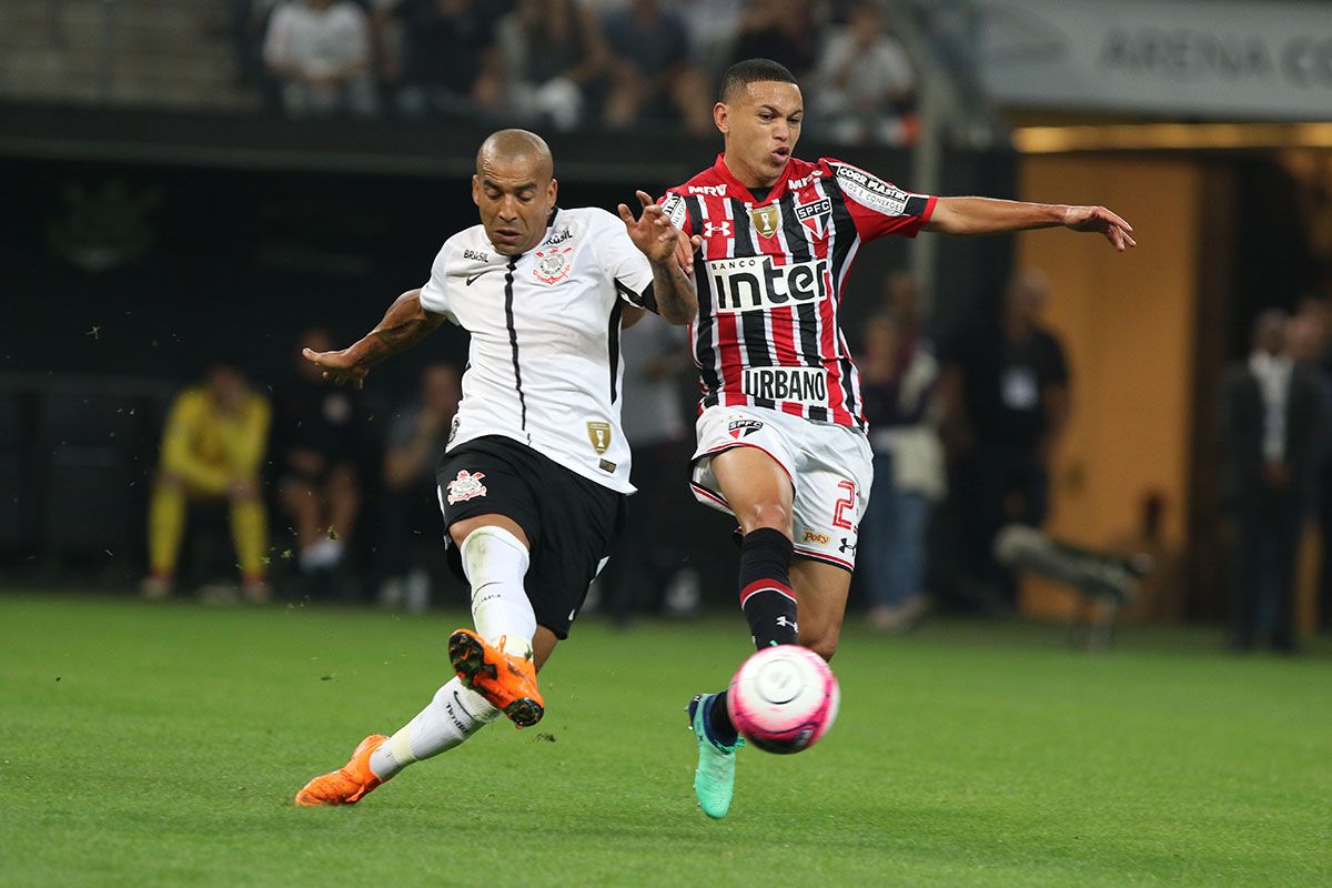 Emerson Sheik Marcos Guilherme Corinthians Sao Paulo 28032018 Paulista