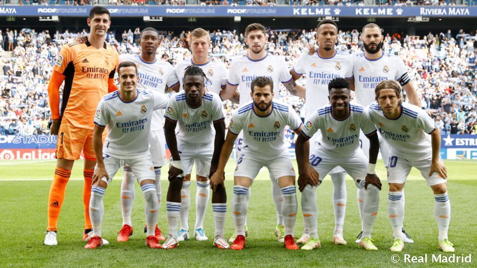 Real Madrid Alineación Once Espanyol Primera División RCD Stadium