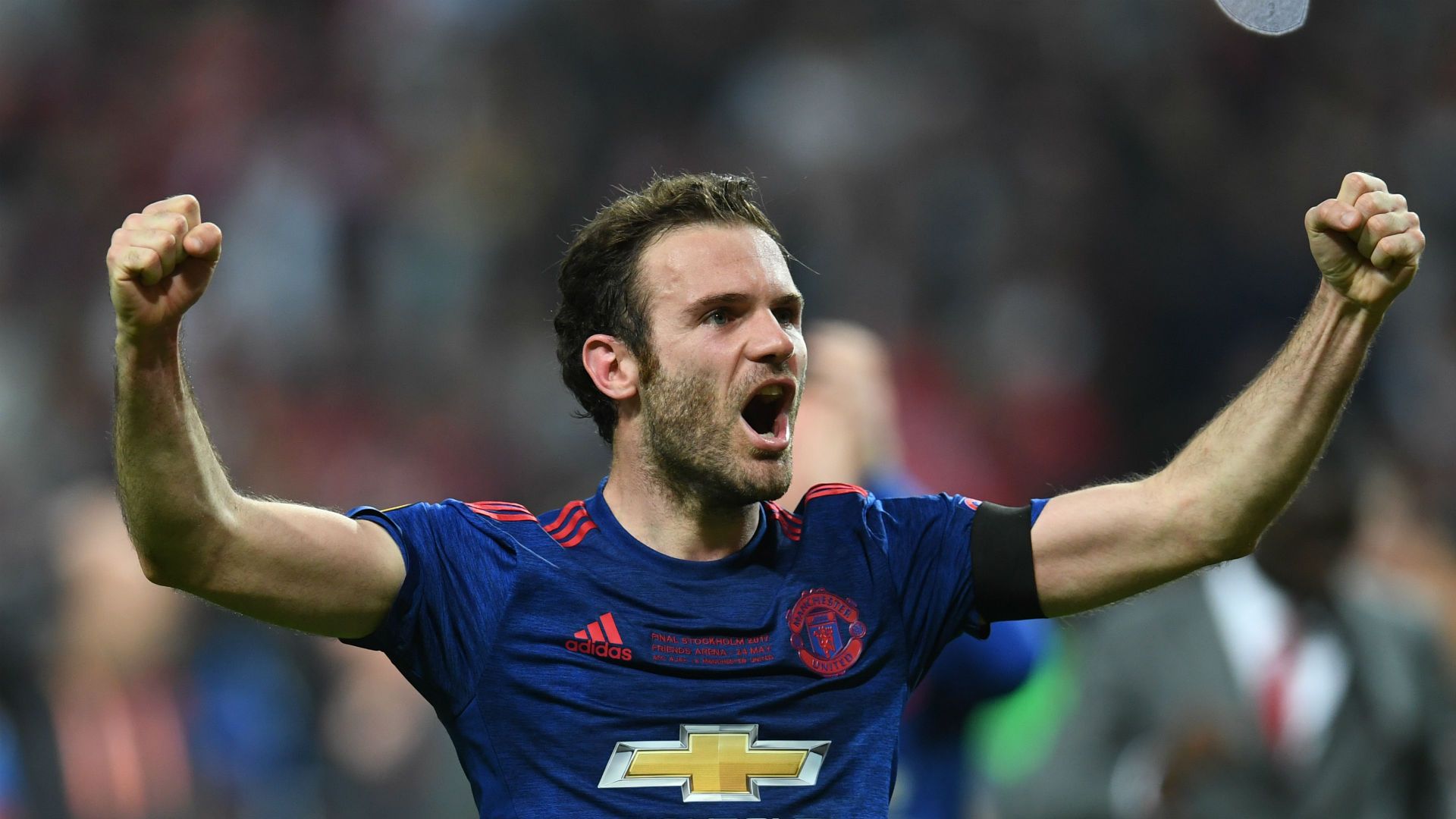 Juan Mata Manchester United Europa League final