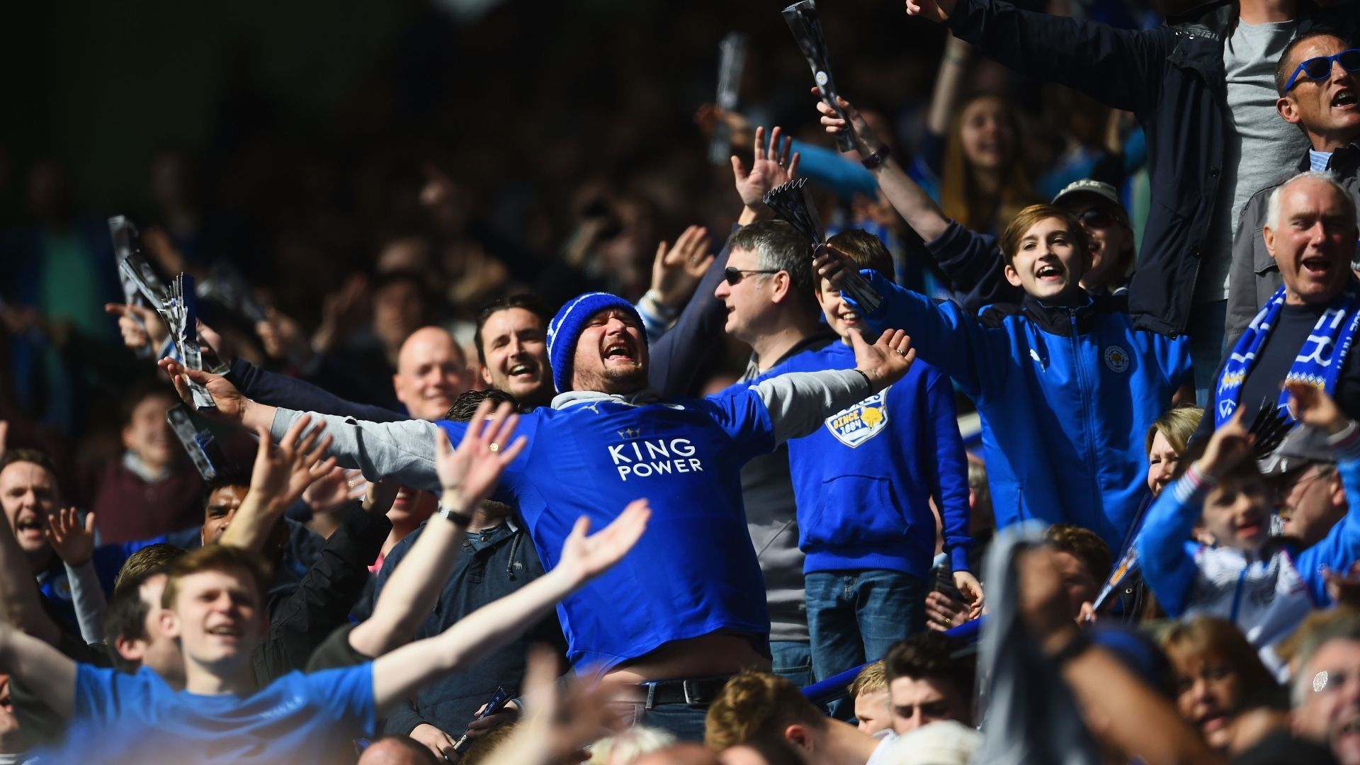 Leicester fans