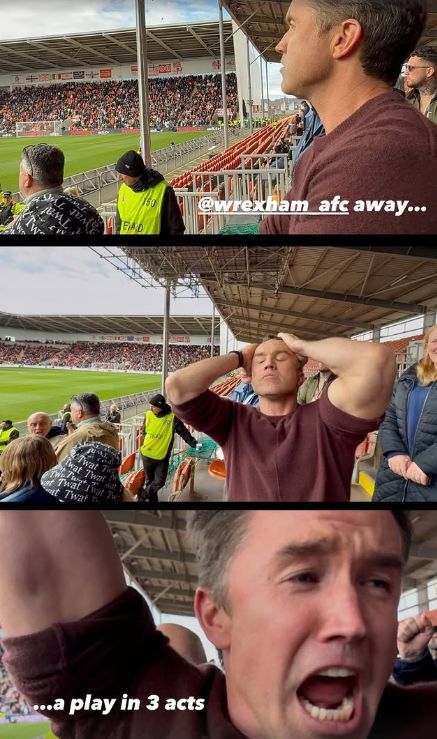 Rob McElhenney Wrexham Blackpool 2024-25