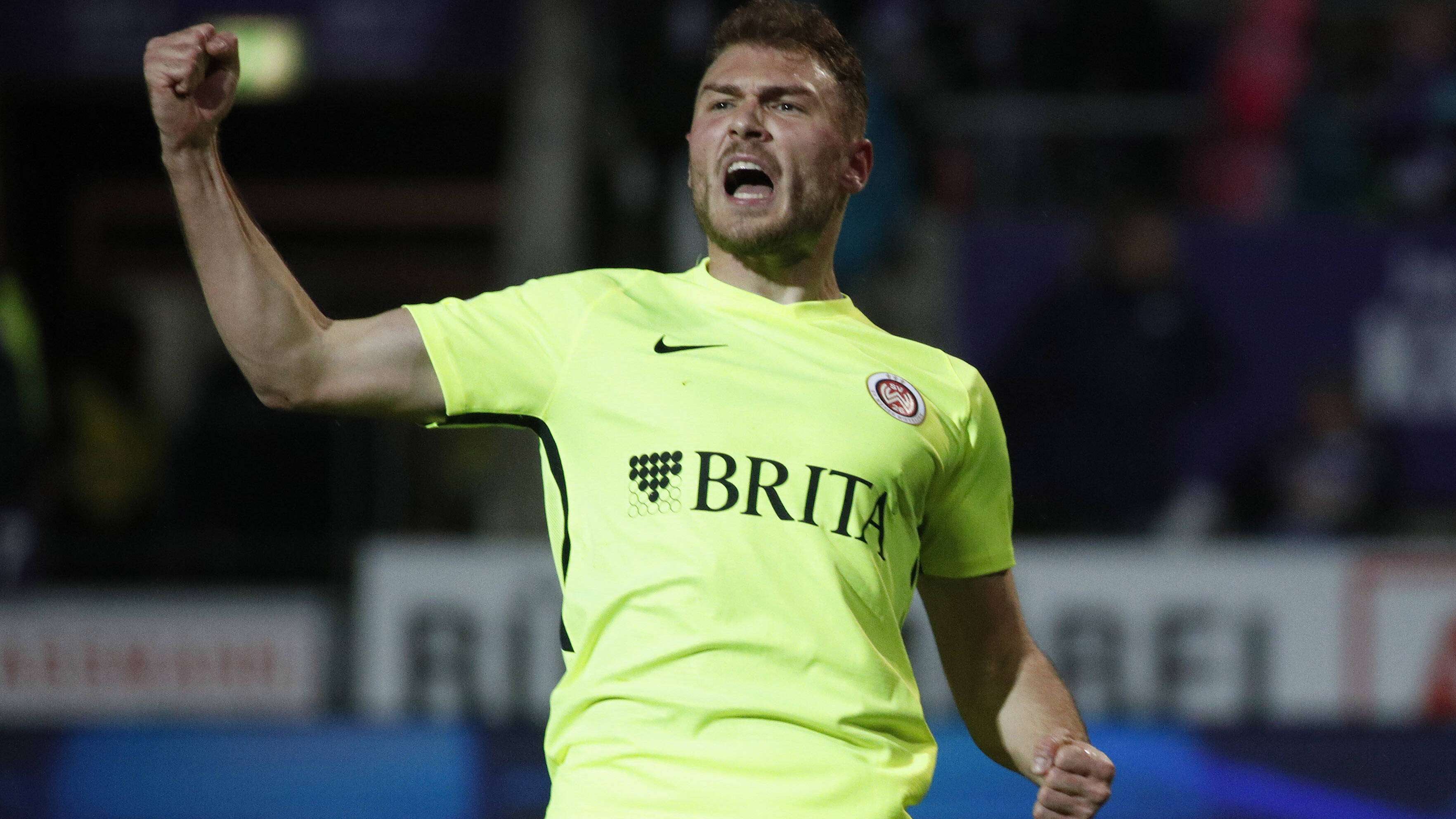 GERMANY ONLY Maximilian Dittgen SV Wehen Wiesbaden