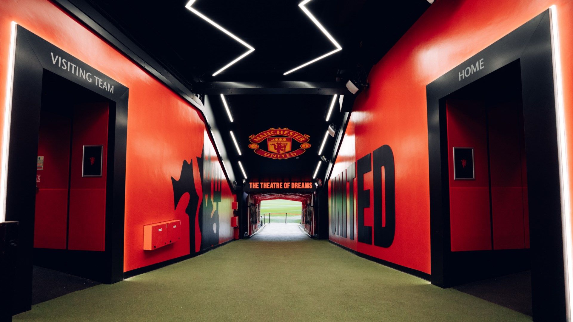 New Old Trafford tunnel