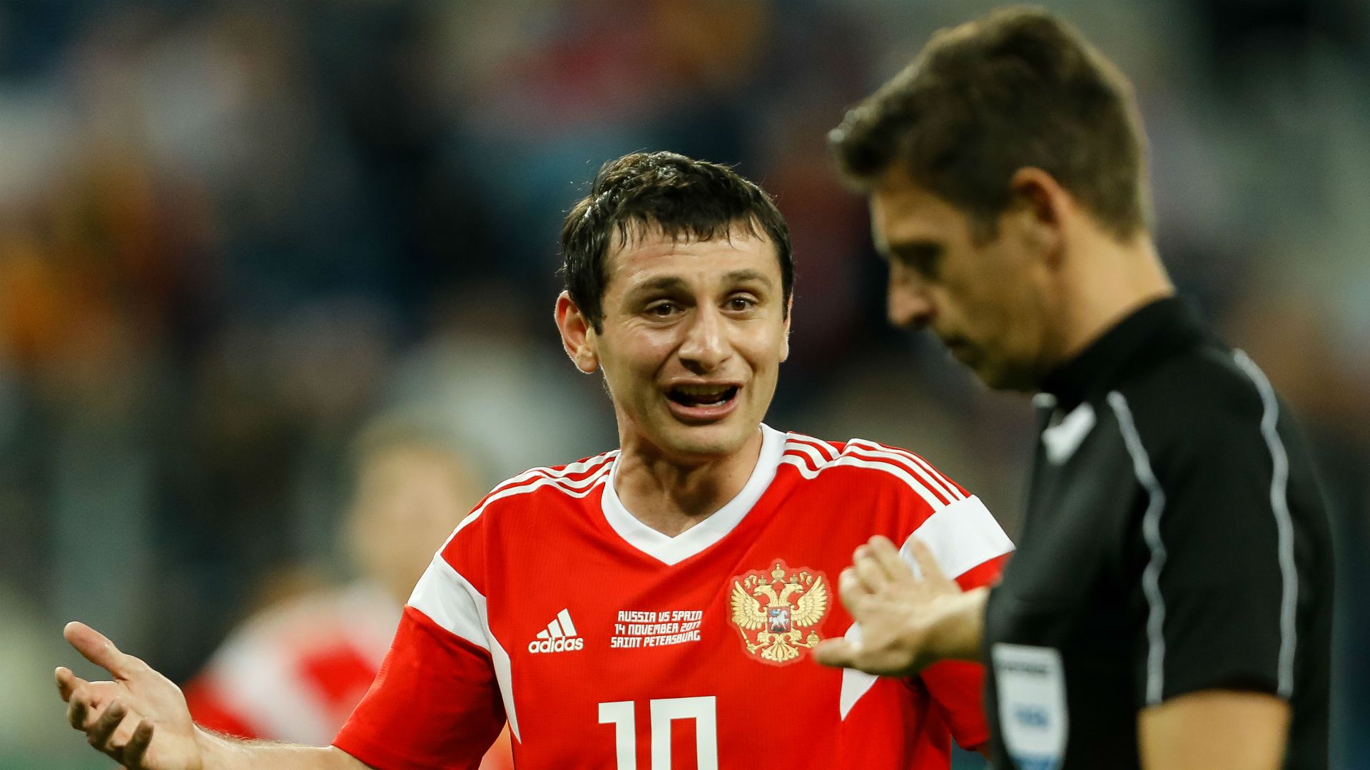 Alan Dzagoev Russia 14112017