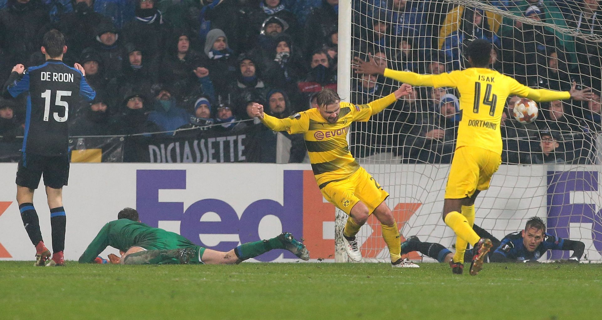 Marcel Schmelzer Atalanta Borussia Dortmund Europa League