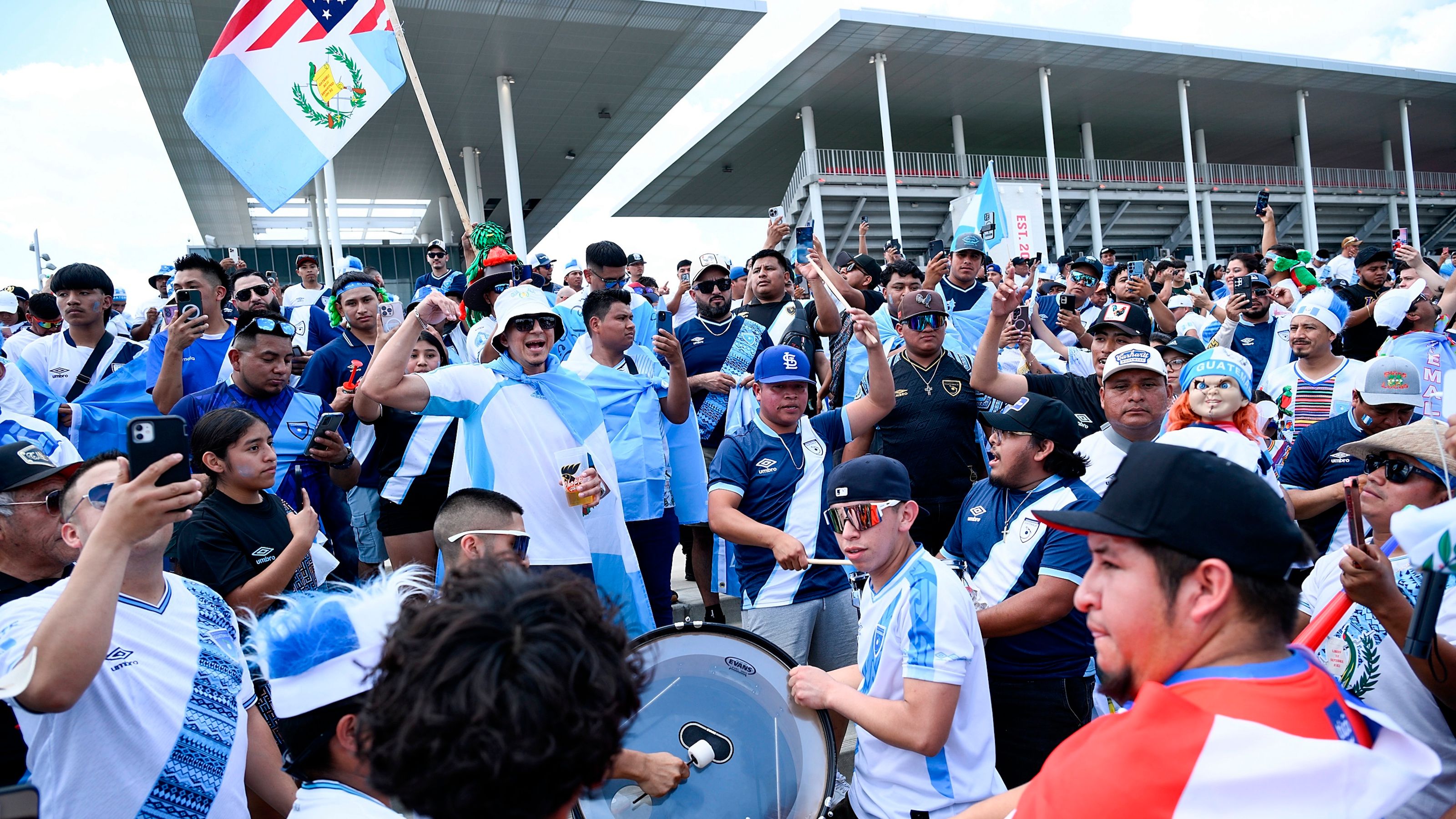 Guatemala Fans Gold Cup