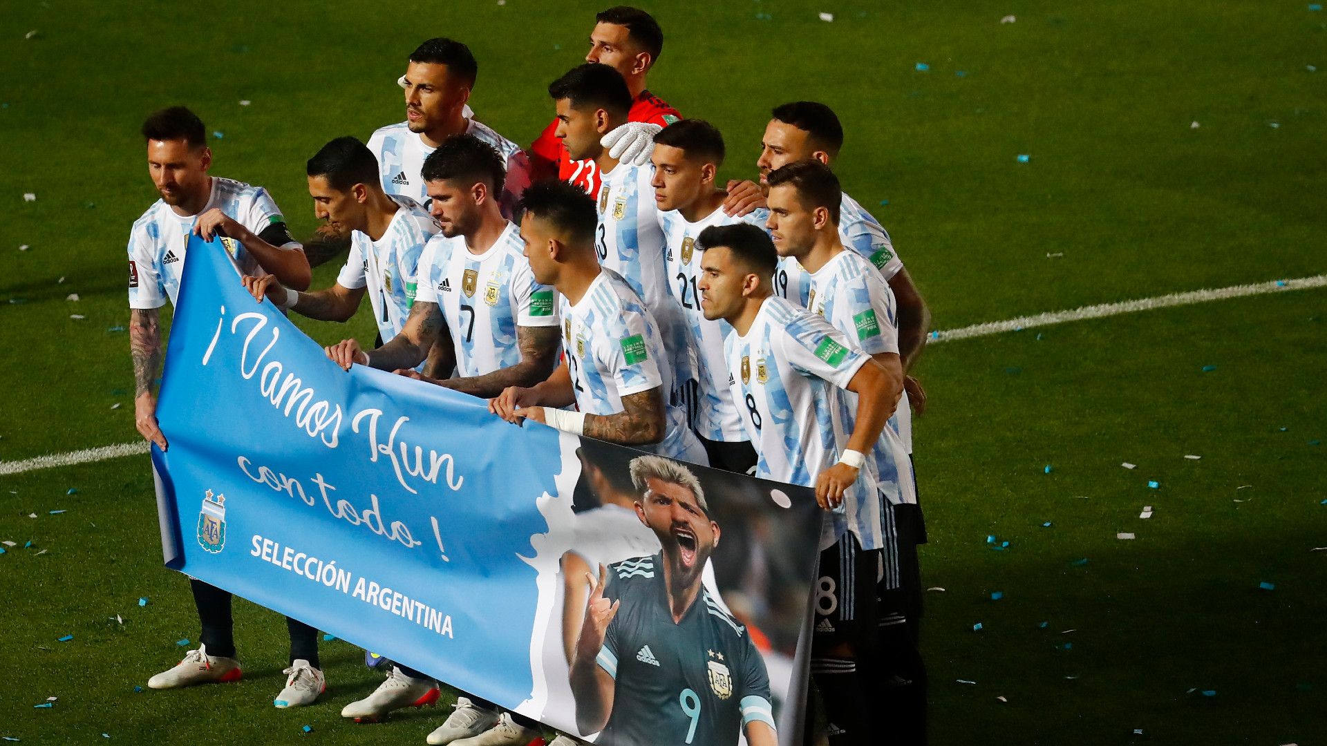 Argentina Brazil Kun Aguero