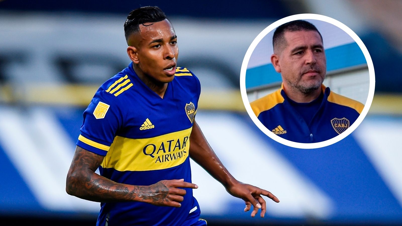 Sebastian Villa Román Riquelme Boca Juniors 2021