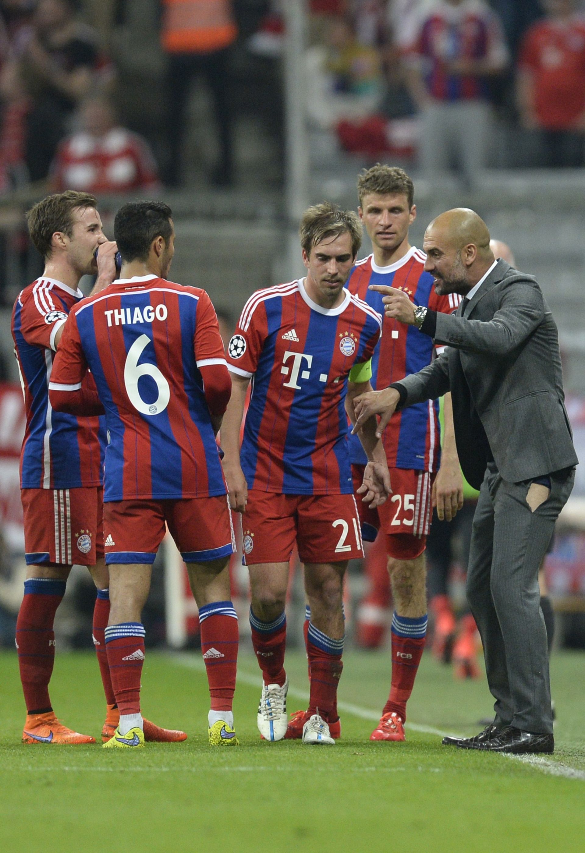 Guardiola Bayern de Munique x Porto