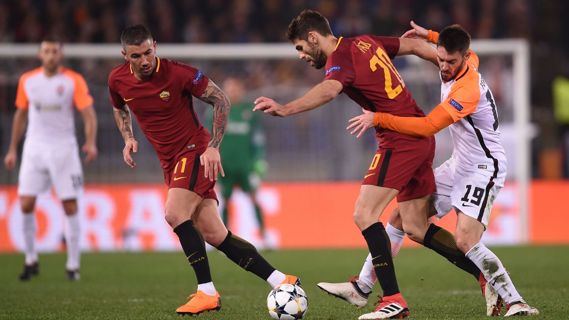 Federico Fazio Facundo Ferreyra Roma Shakhtar Donetsk
