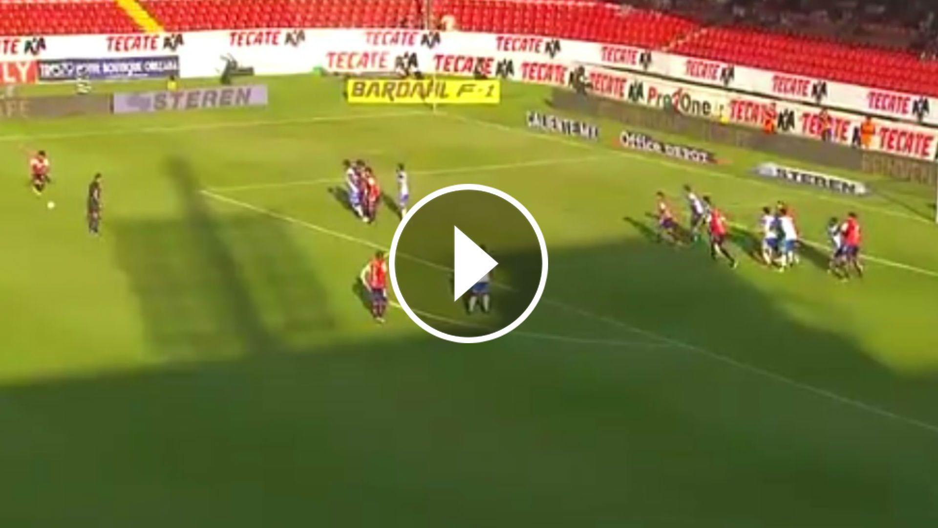 gol veracruz puebla 1-0 apertura 2017