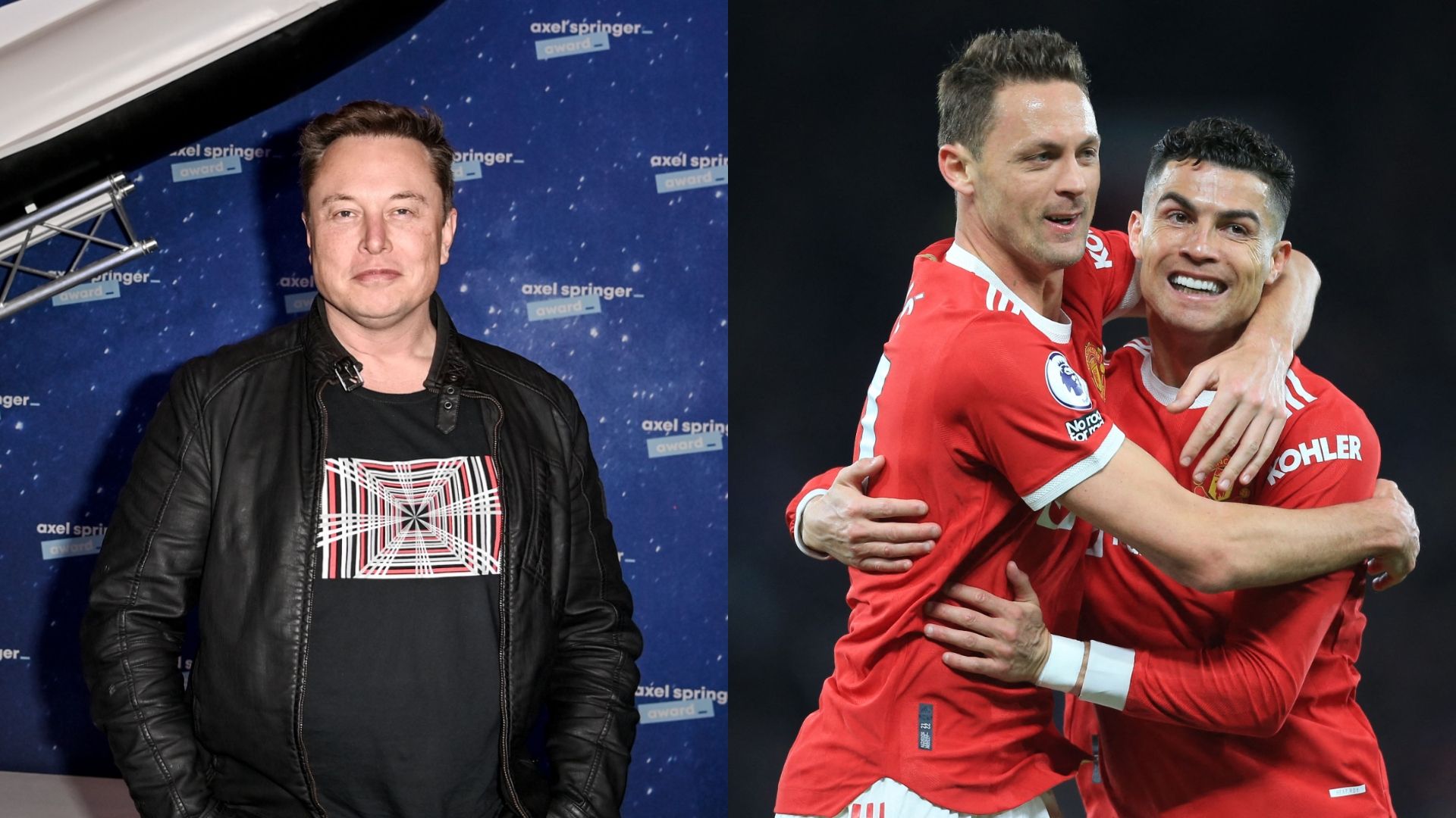 Elon Musk Nemanja Matic Cristiano Ronaldo Manchester United 2022
