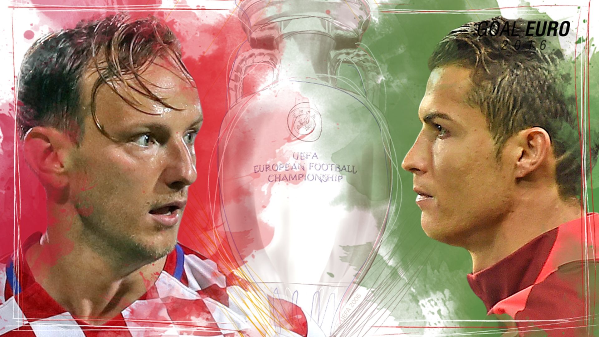 GFX EURO16 Croatia Portugal Euro 2016