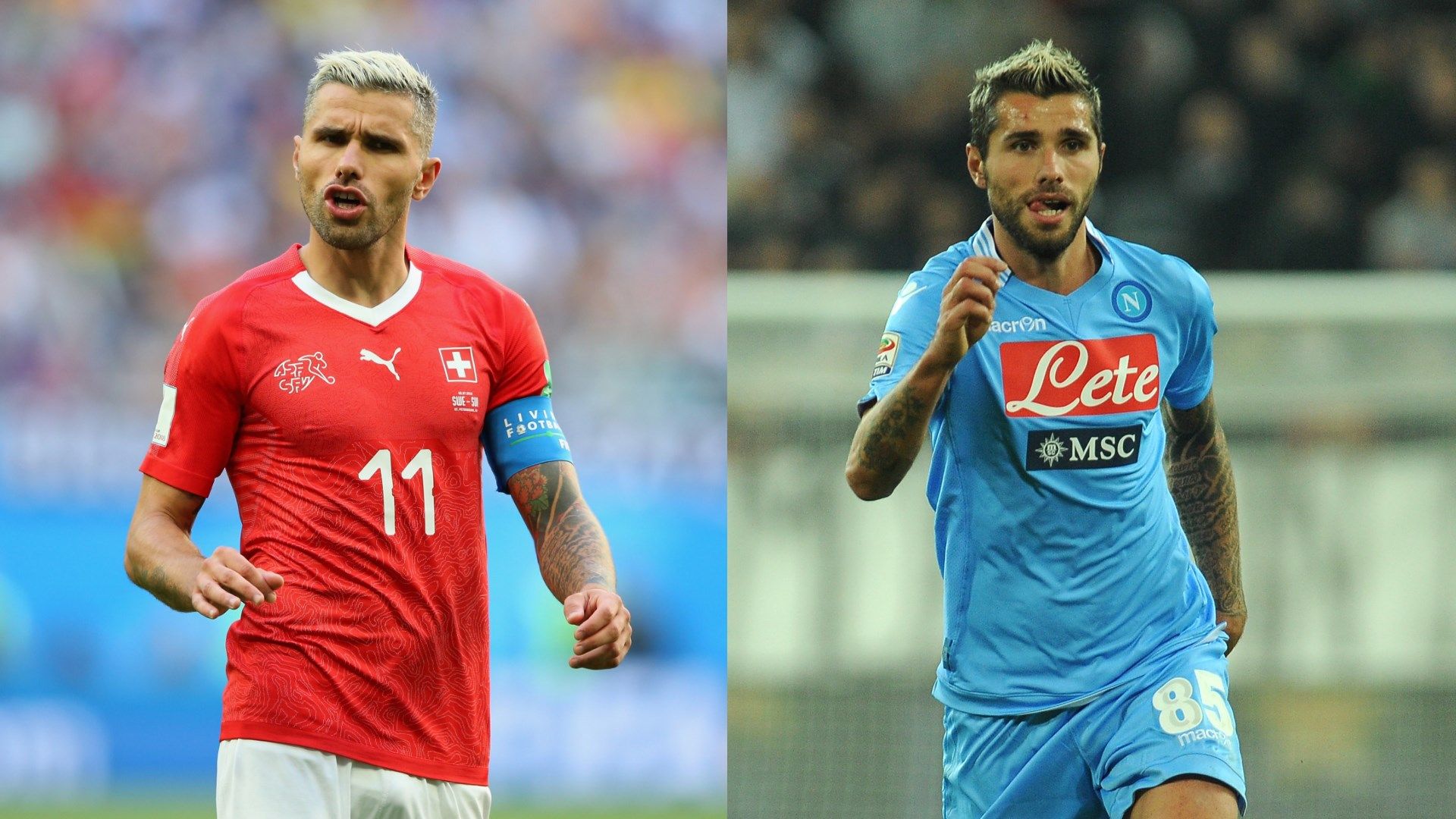 Behrami Switzerland Napoli