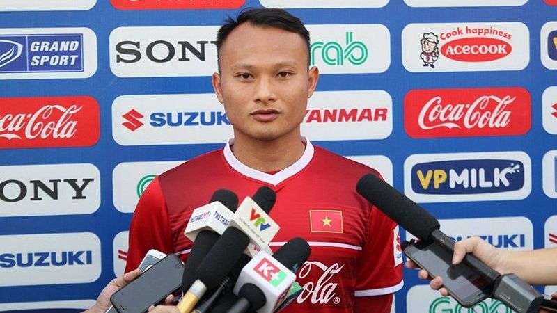 Tuyển Việt Nam tập luyện chuẩn bị AFC Cup 2018
