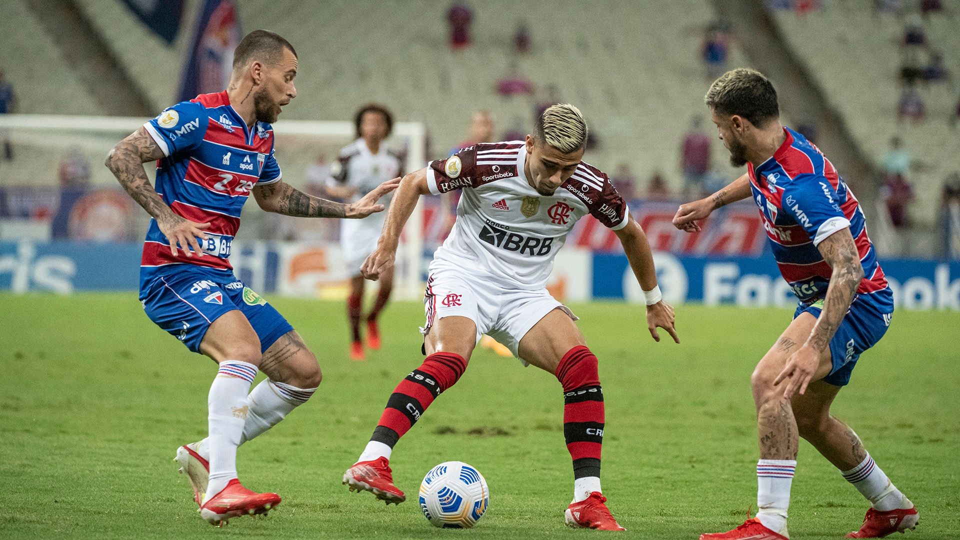 Andreas Pereira, Fortaleza x Flamengo, Brasileirão, 09102021