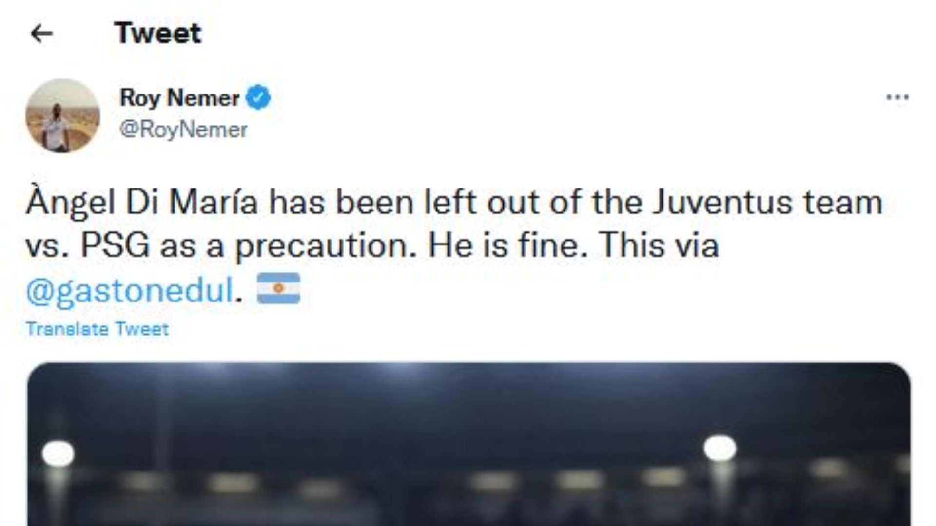 di maria tweet