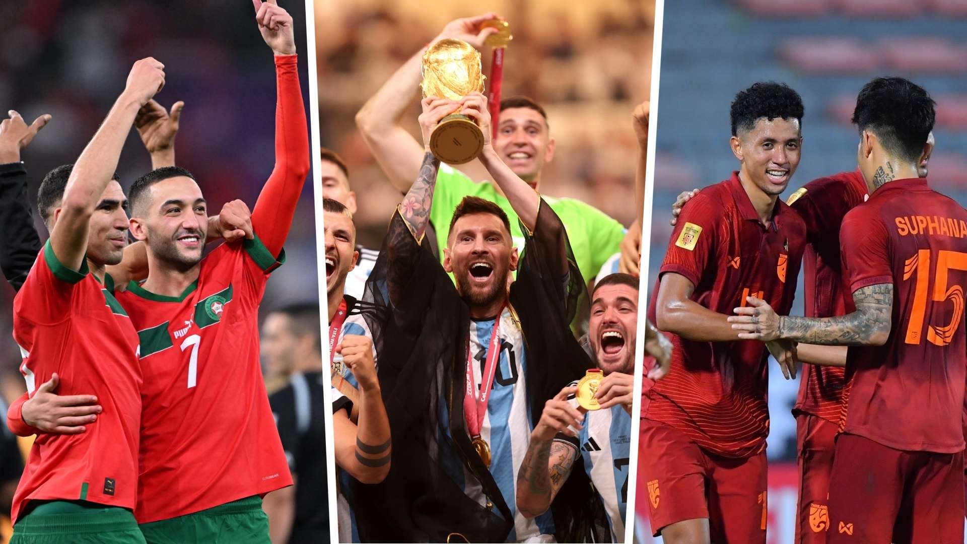 Morocco - Argentina - Thailand