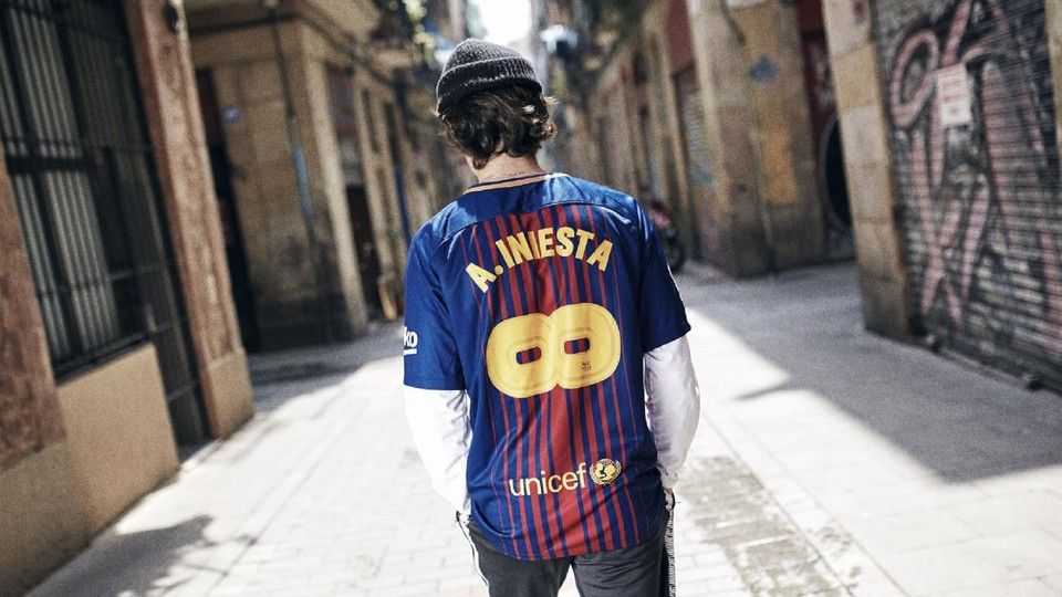 Iniesta-Trikot