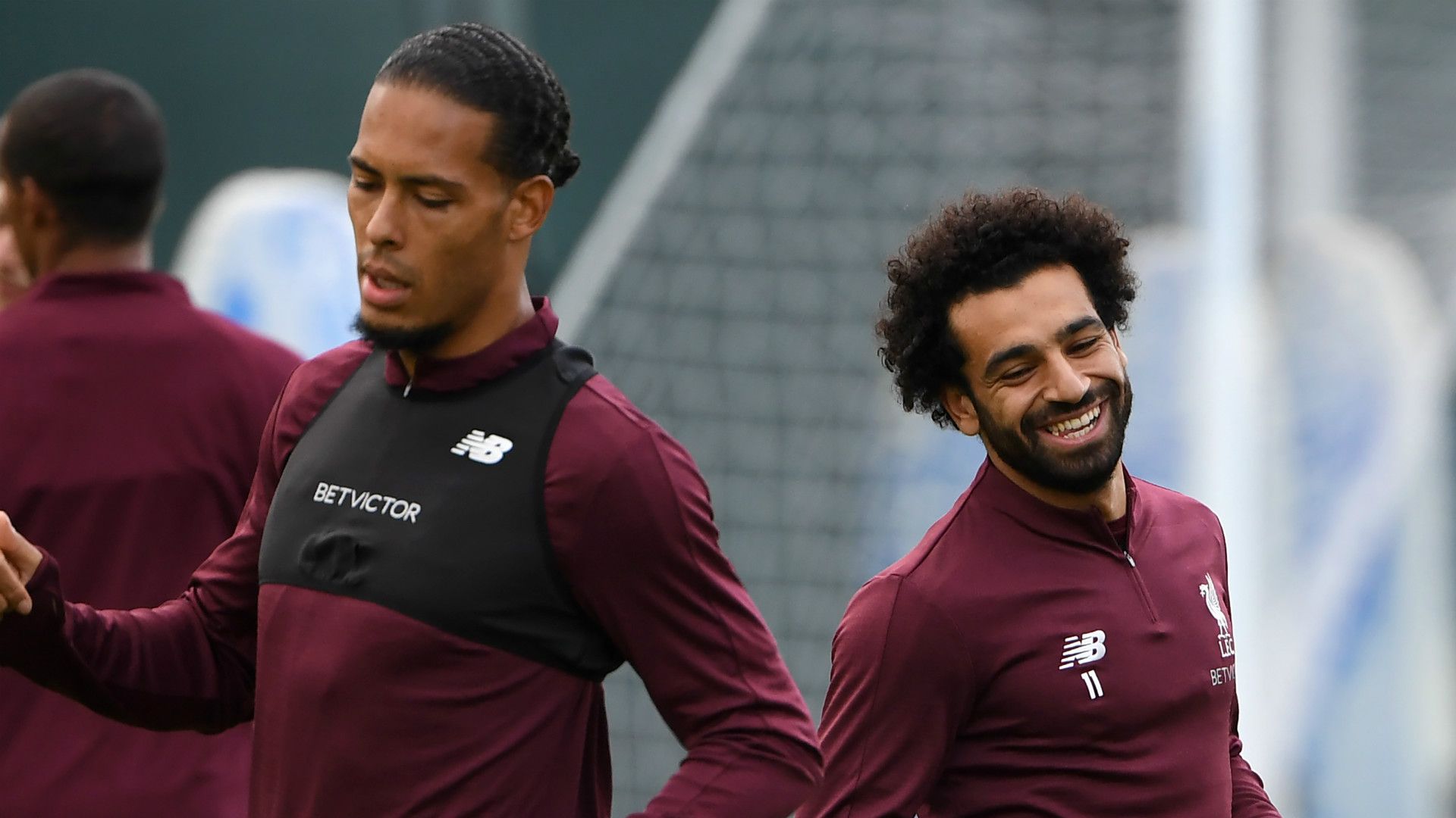 Virgil van Dijk Mohamed Salah Liverpool 2018-19