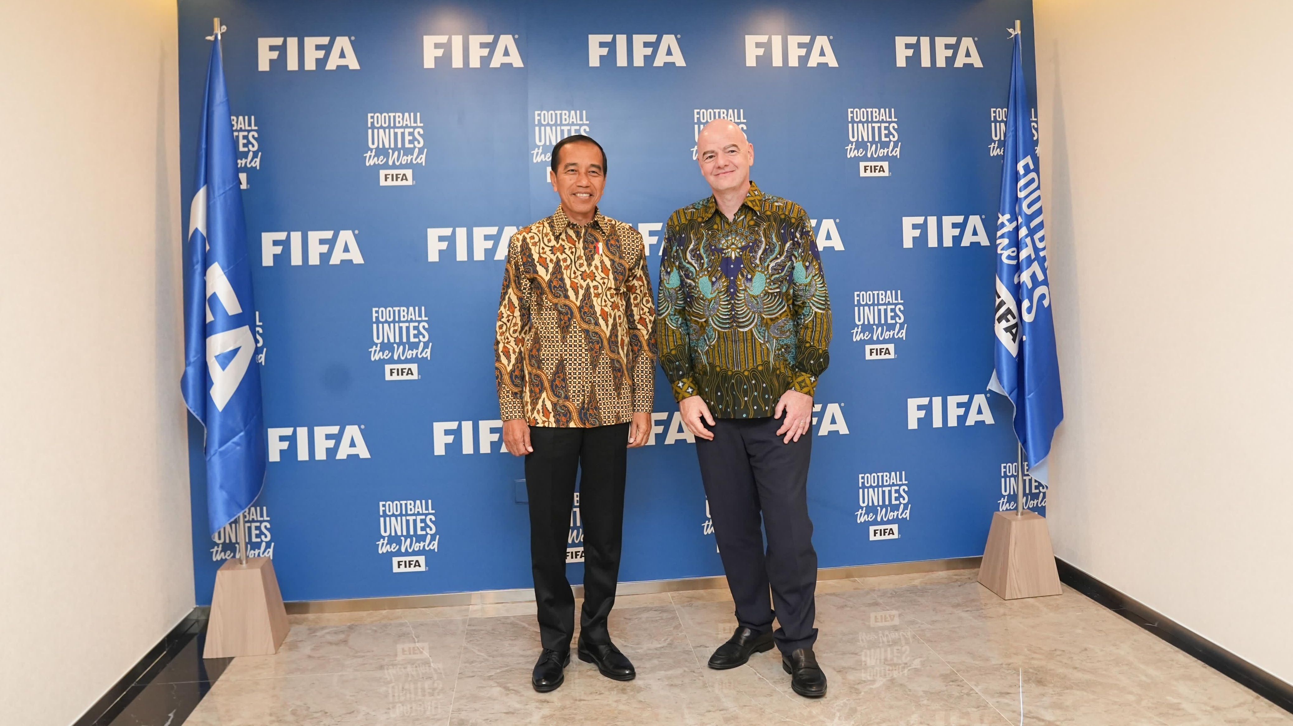 Joko Widodo - Gianni Infantino