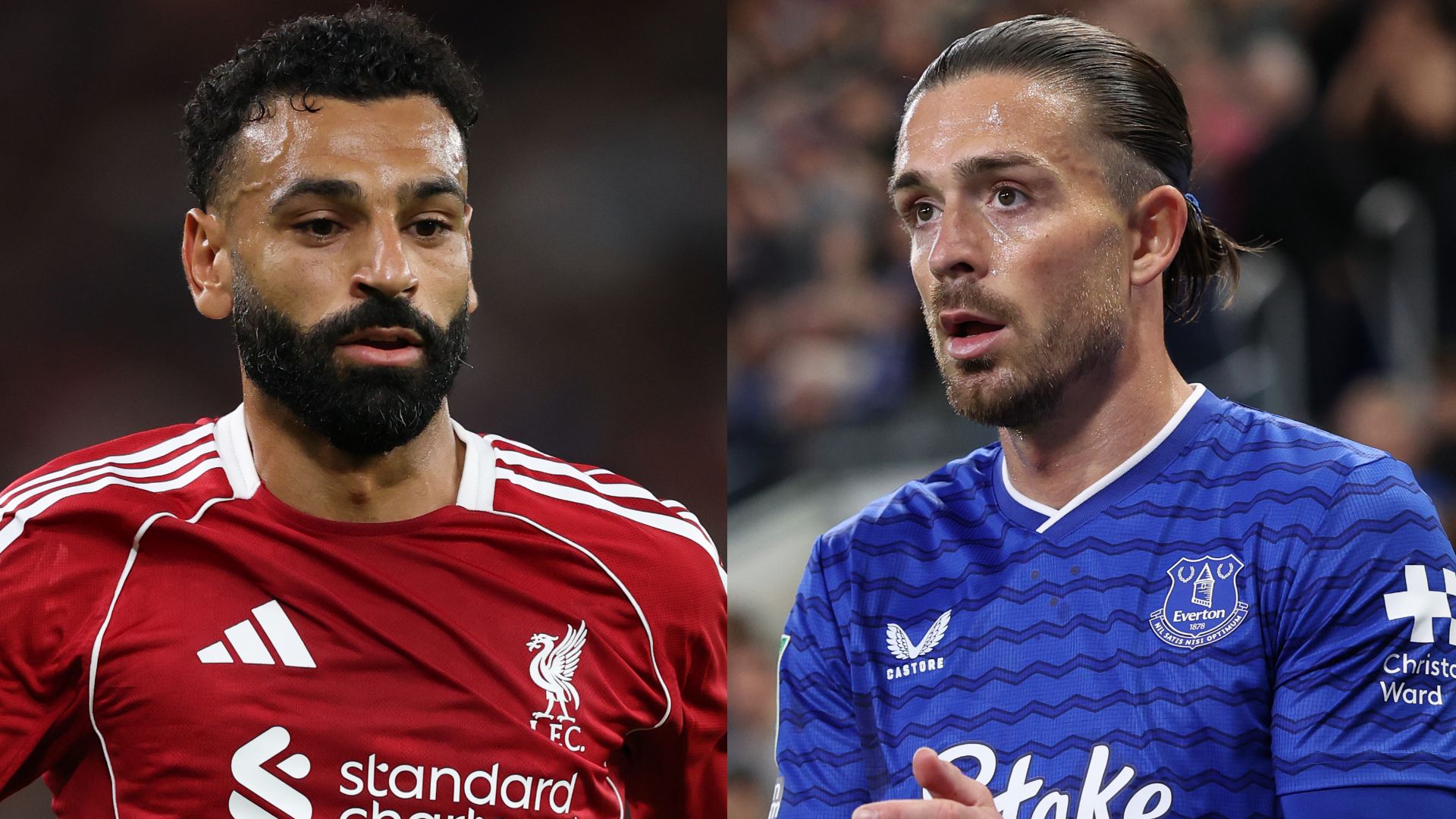 Mohamed Salah Jack Grealish Liverpool Everton 2025-26