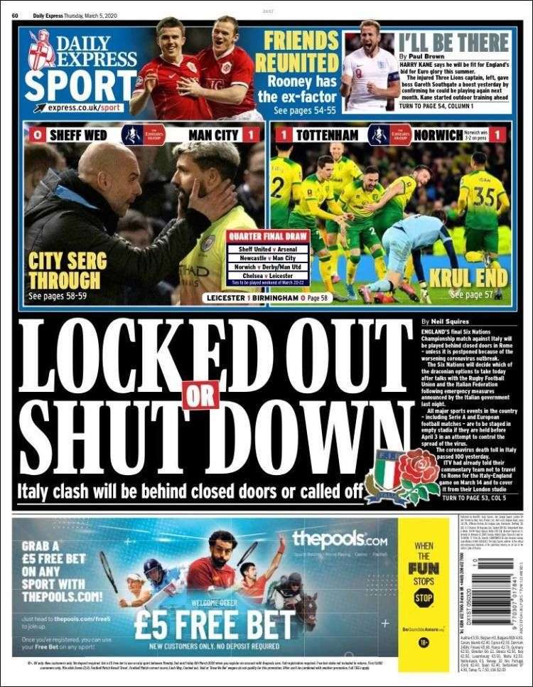 5 March Daily Express