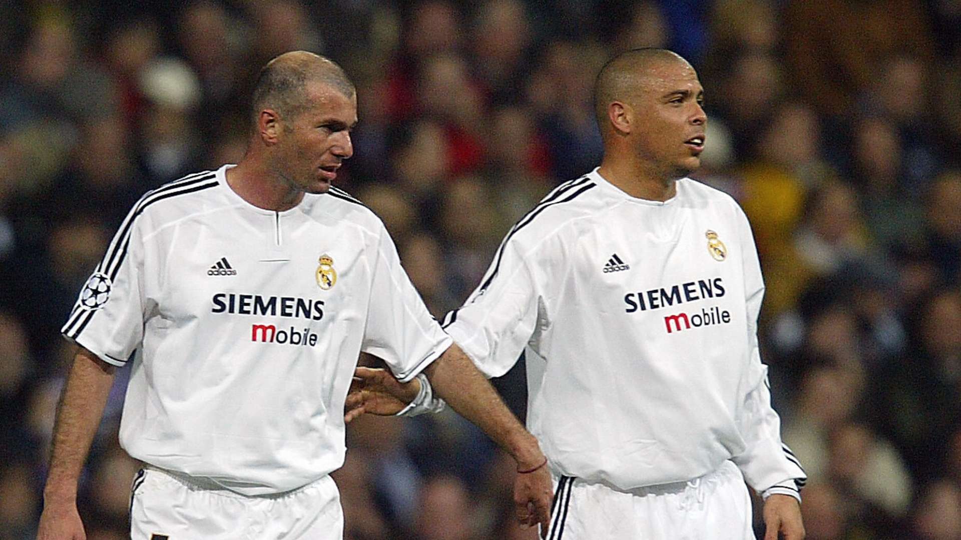 Zinedine Zidane Ronaldo Nazario Real Madrid 2004