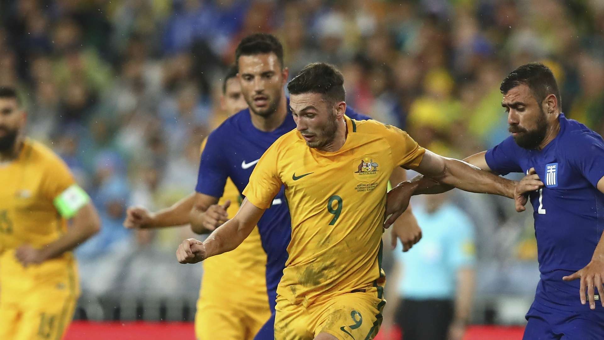 Apo Giannou Australia v Greece Friendly 04062016