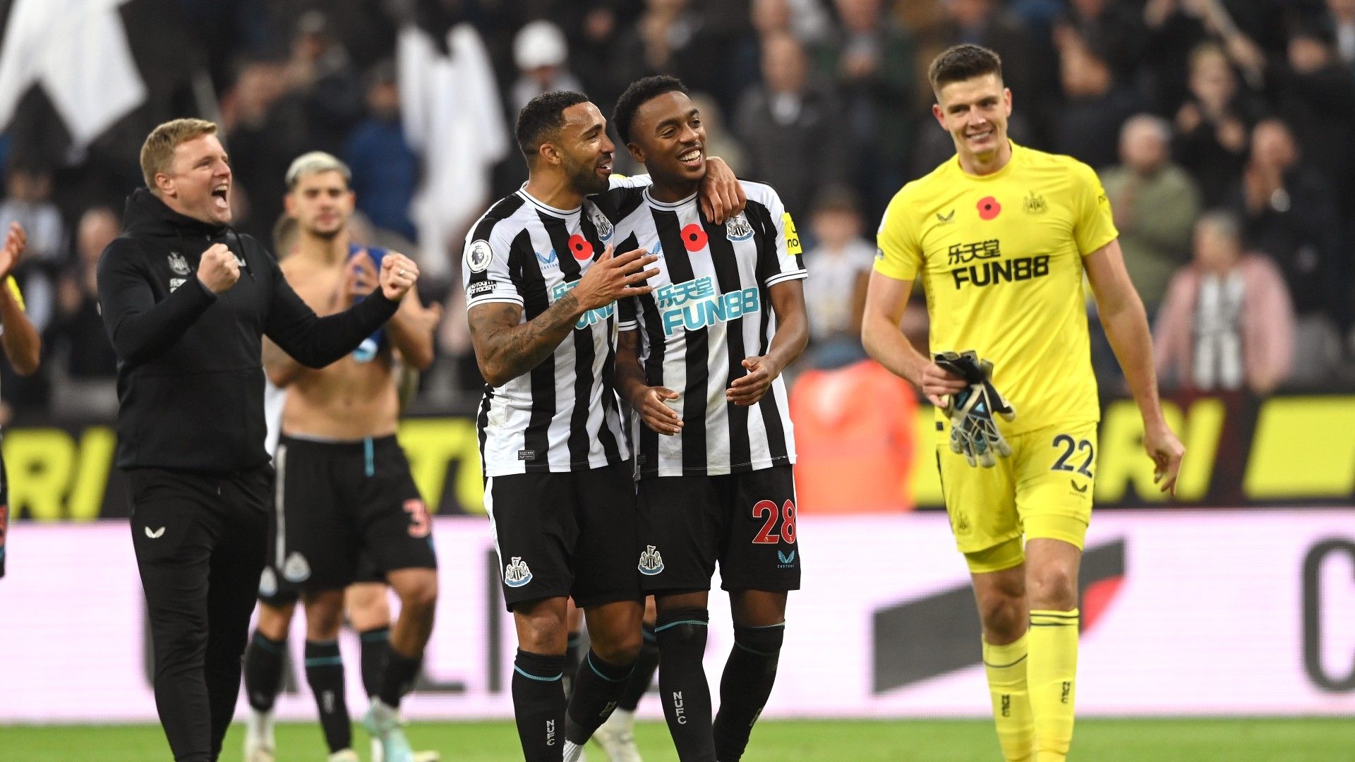 Callum Wilson Joe Willock Newcastle 2022-23