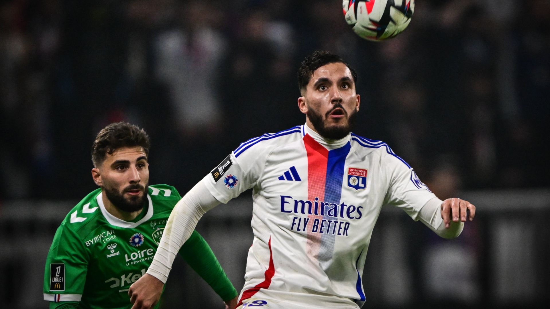 Rayan Cherki Lyon Saint-Etienne Ligue 1 10112024