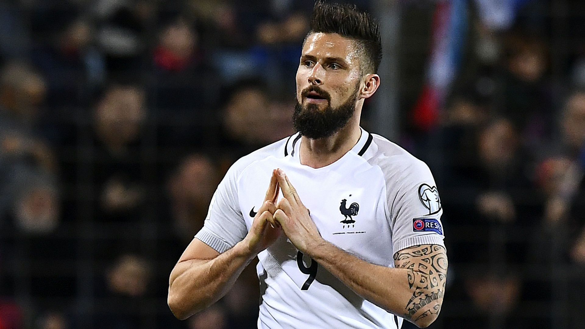Olivier Giroud Luxembourg France World Cup Qualifiers 25032017