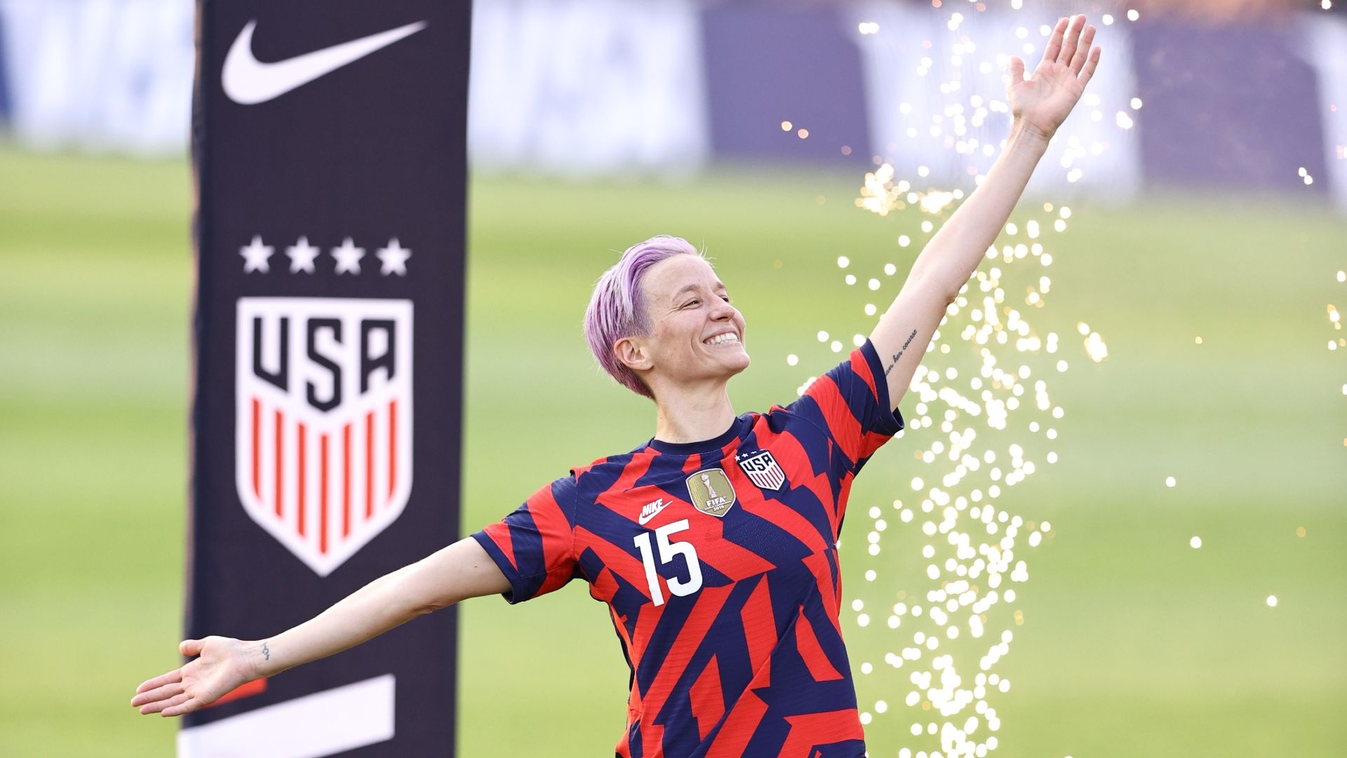 Megan Rapinoe USWNT 2021