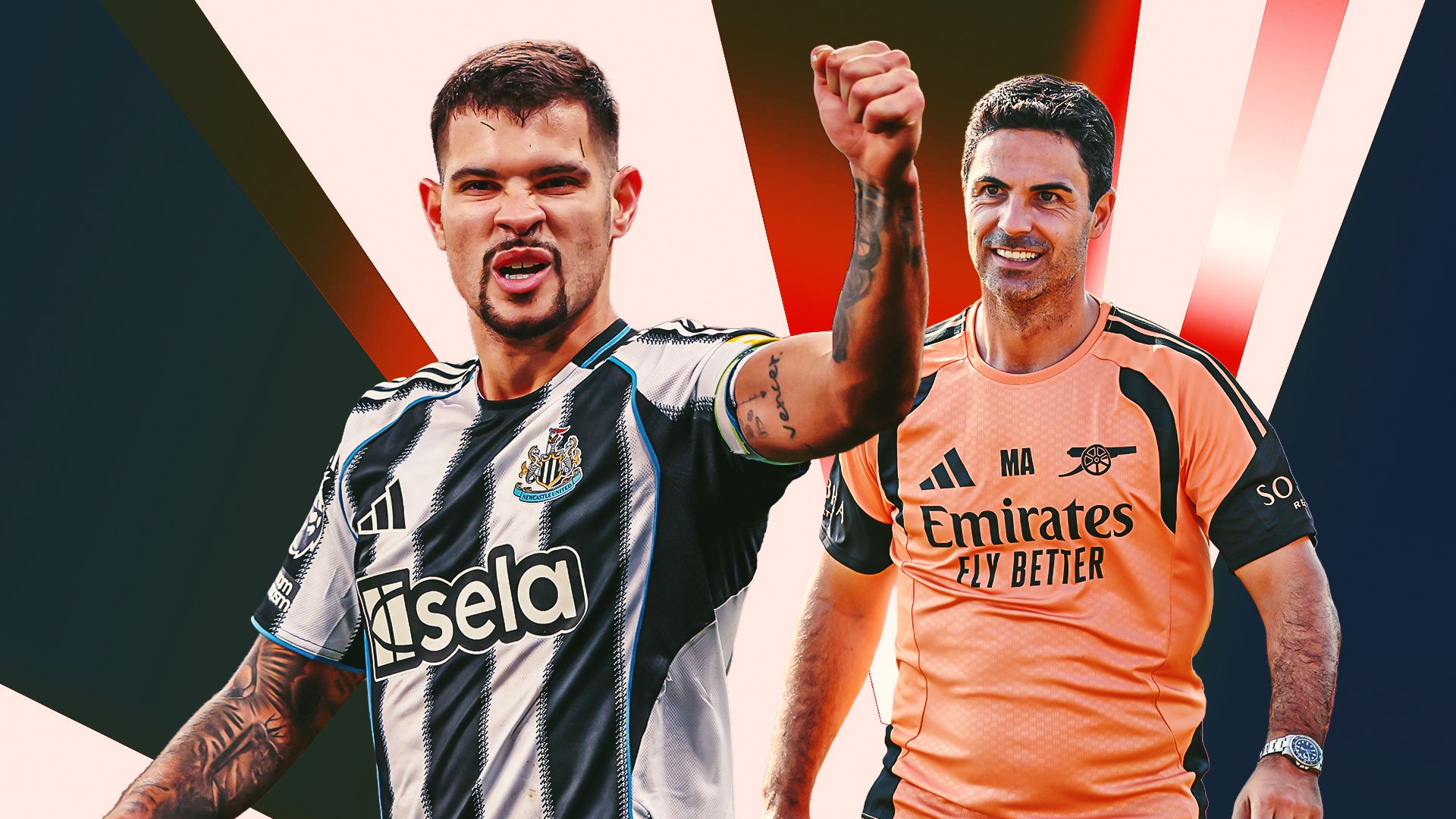 Bruno Guimaraes Arsenal GFX